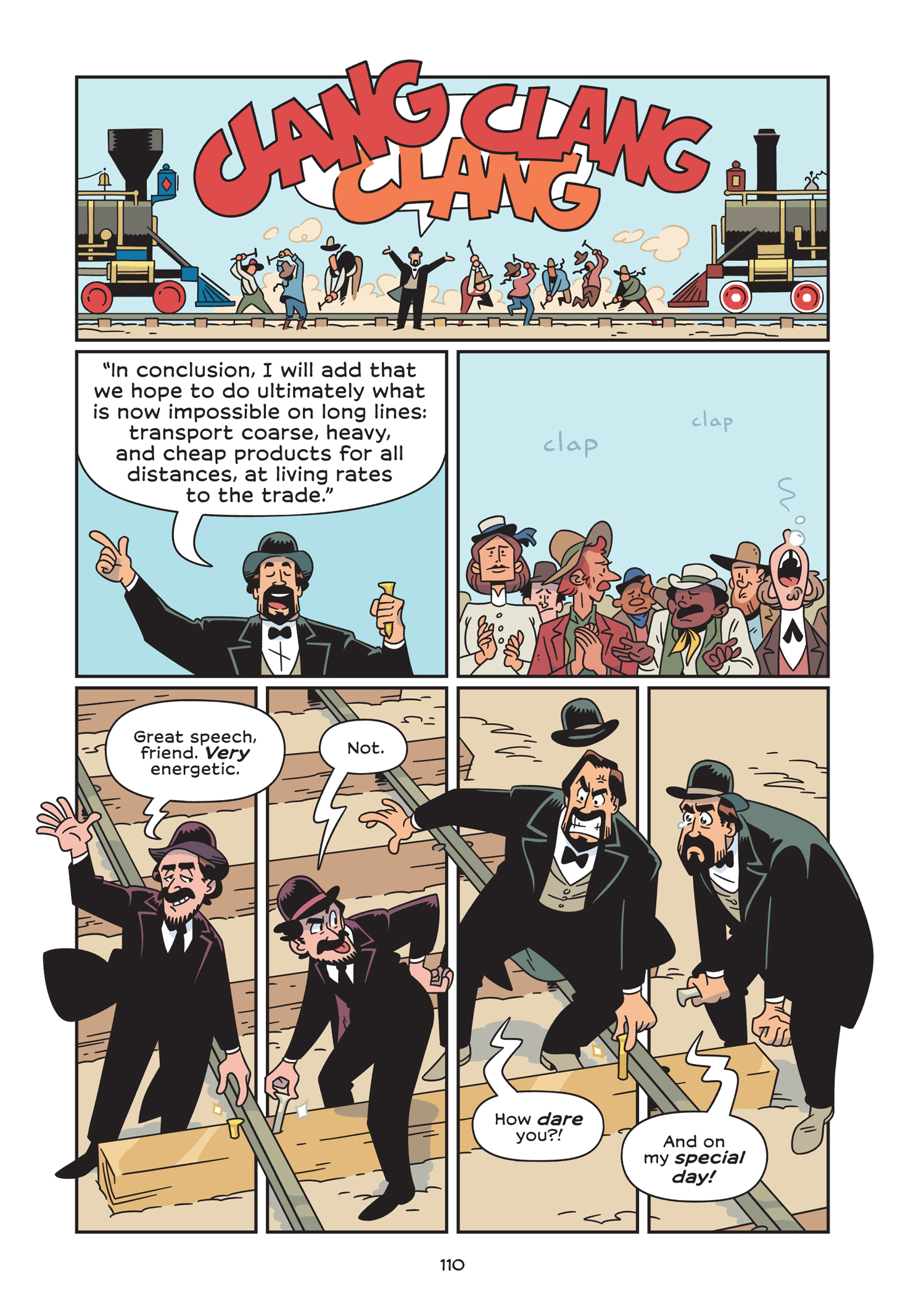 Read online History Comics comic -  Issue # The Transcontinental Railroad - 119
