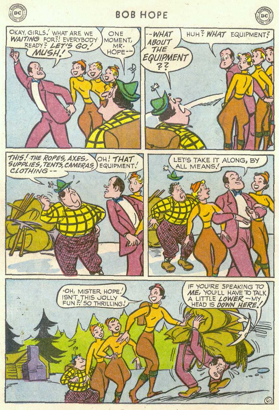 Read online The Adventures of Bob Hope comic -  Issue #31 - 8