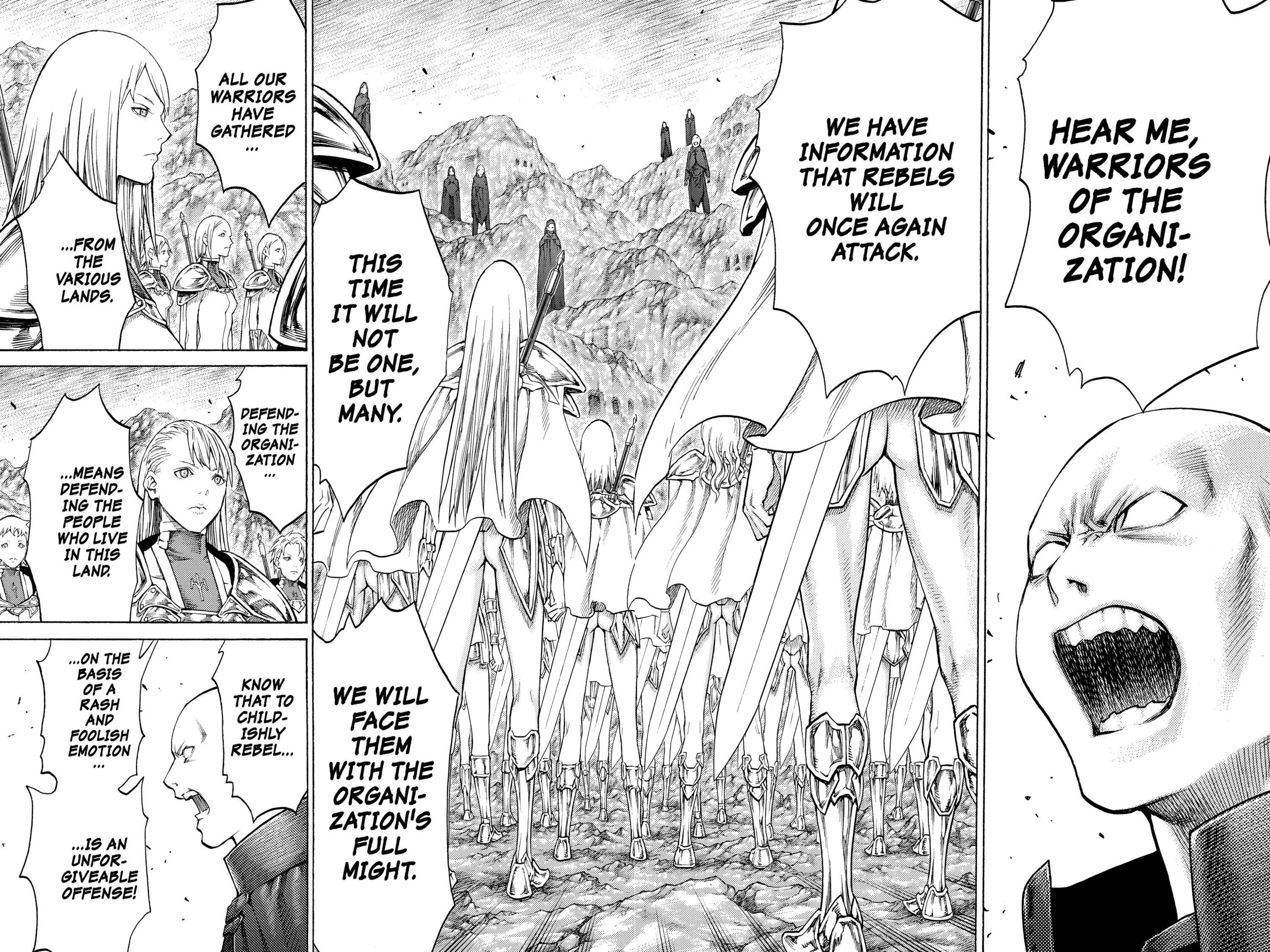 Read online Claymore comic -  Issue #20 - 161