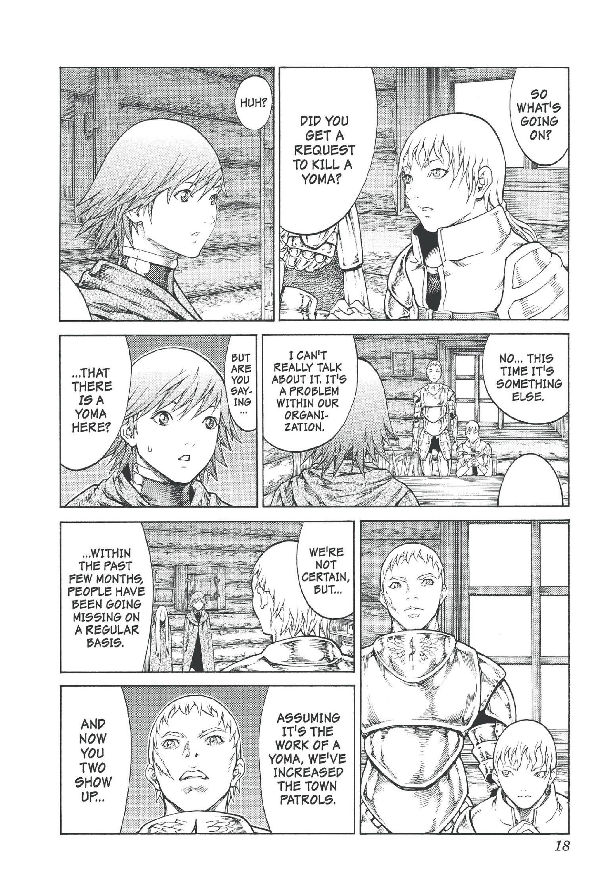 Read online Claymore comic -  Issue #14 - 17