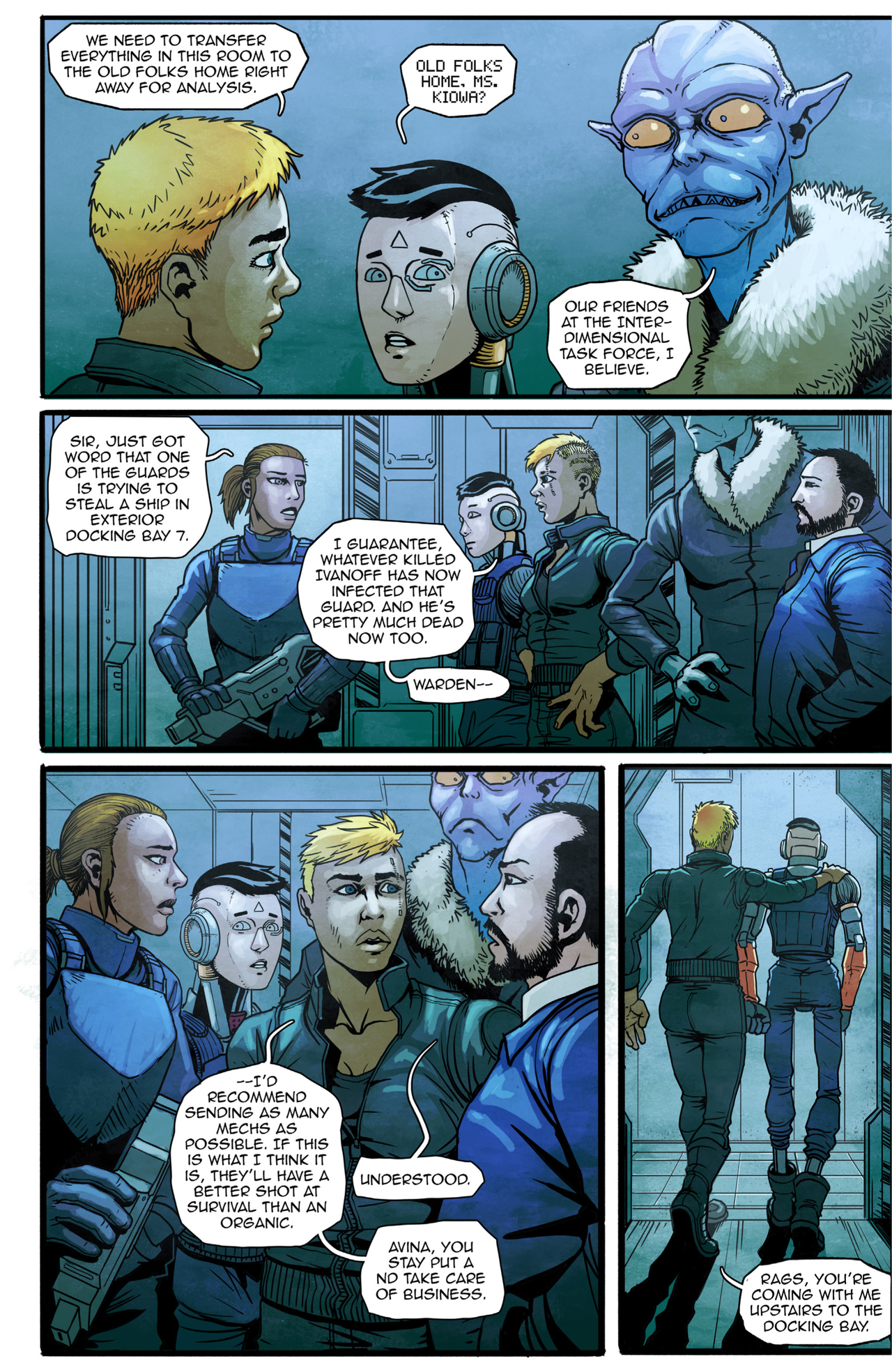 Read online Butcher Queen: Planet of the Dead comic -  Issue #3 - 14