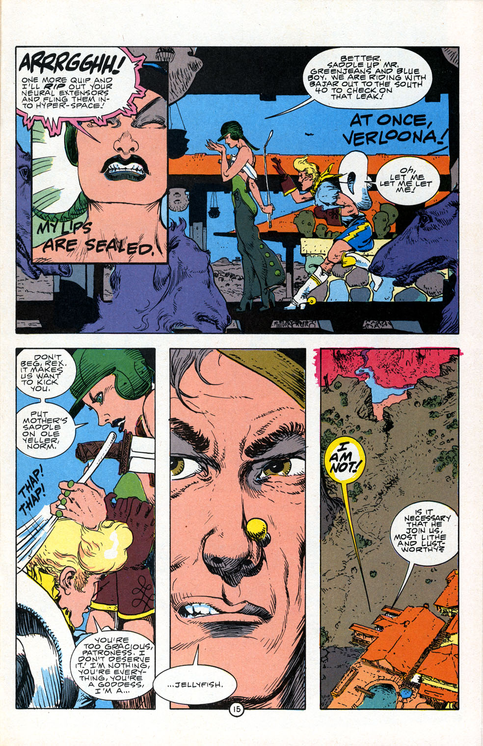 Read online Starstruck (1985) comic -  Issue #5 - 16