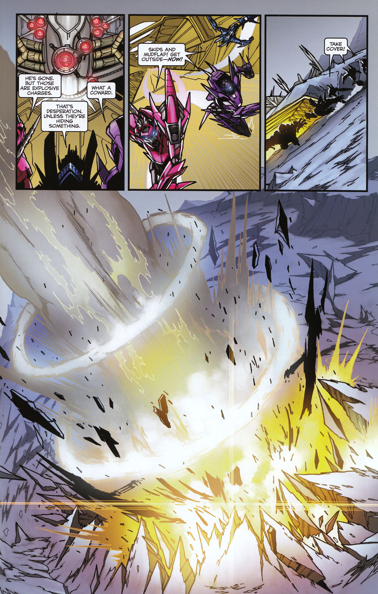 Read online Transformers: Tales of The Fallen comic -  Issue #6 - 23