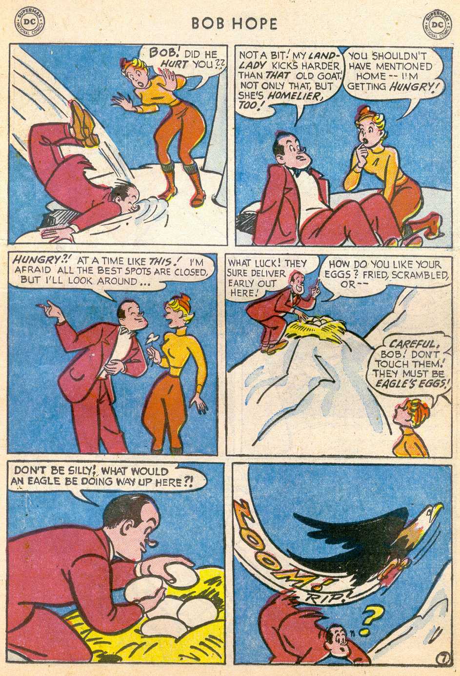 Read online The Adventures of Bob Hope comic -  Issue #31 - 19