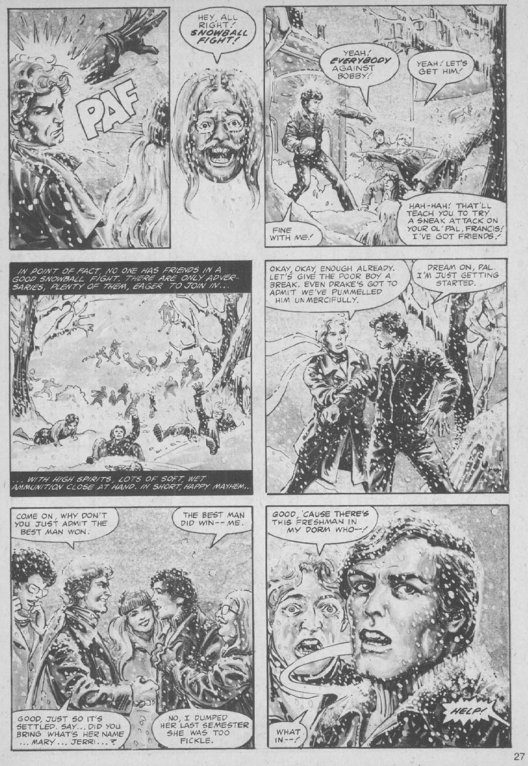 Read online Bizarre Adventures comic -  Issue #27 - 27