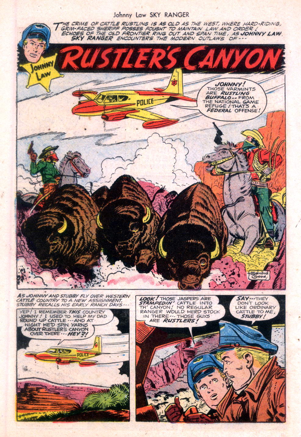 Read online Johnny Law Sky Ranger Adventures comic -  Issue #3 - 26