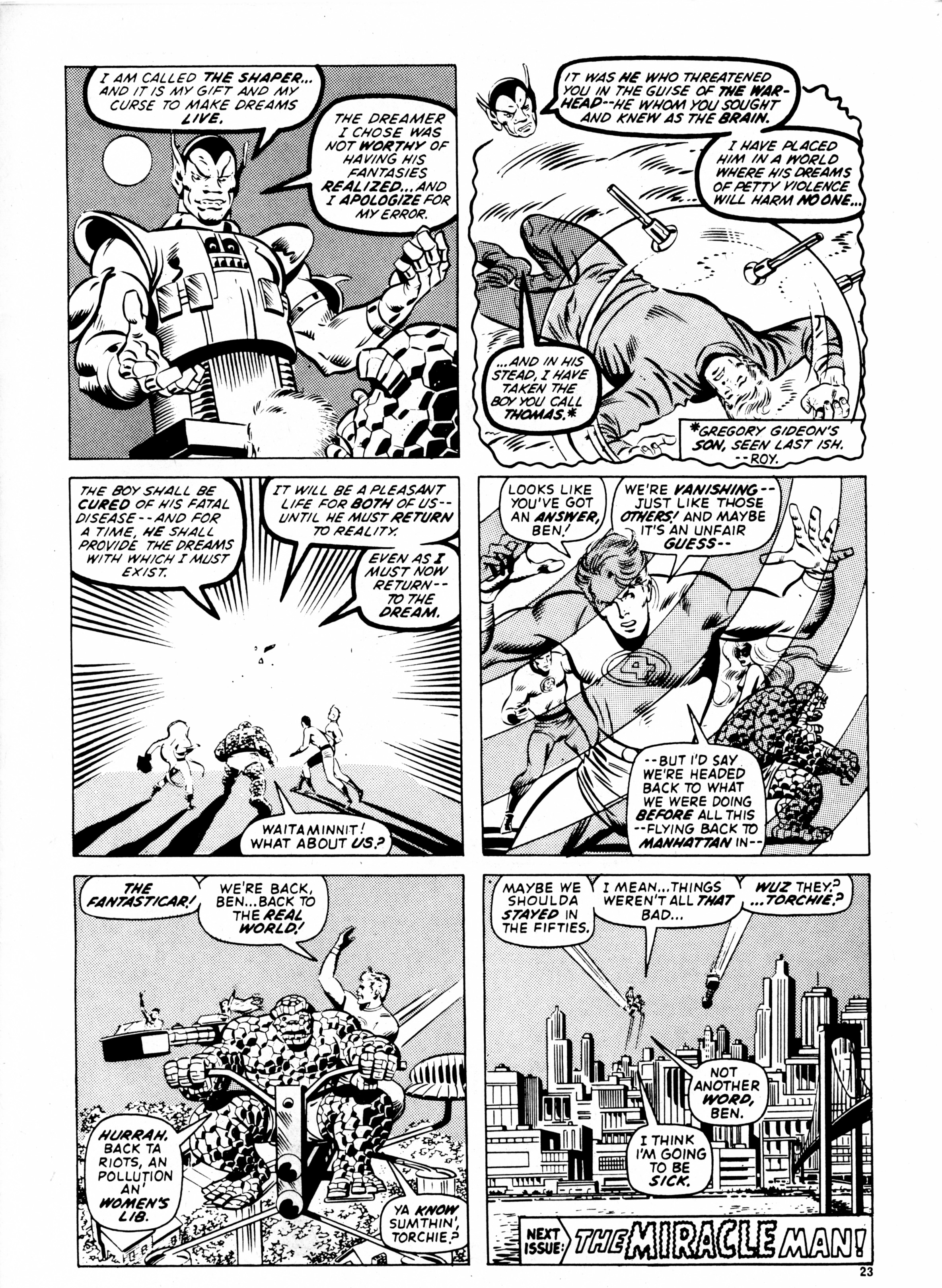 Read online Fantastic Four (1982) comic -  Issue #5 - 23