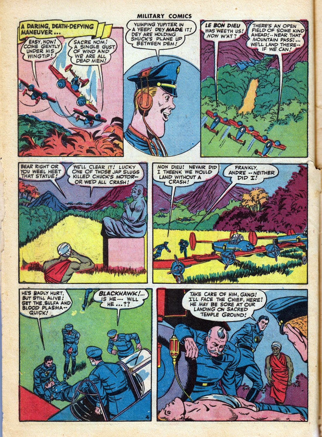 Read online Military Comics comic -  Issue #37 - 6
