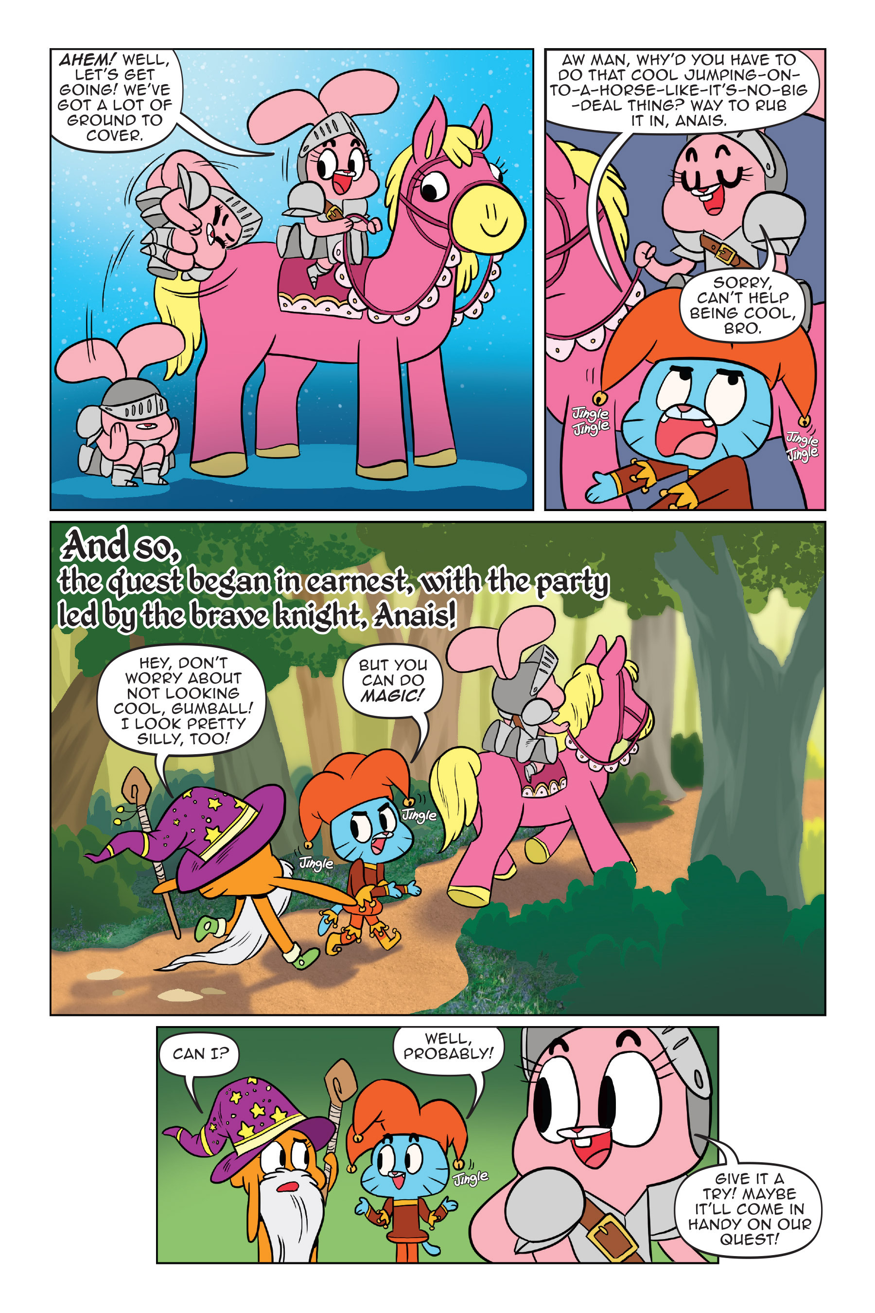 Read online The Amazing World of Gumball: Fairy Tale Trouble comic -  Issue # Full - 50