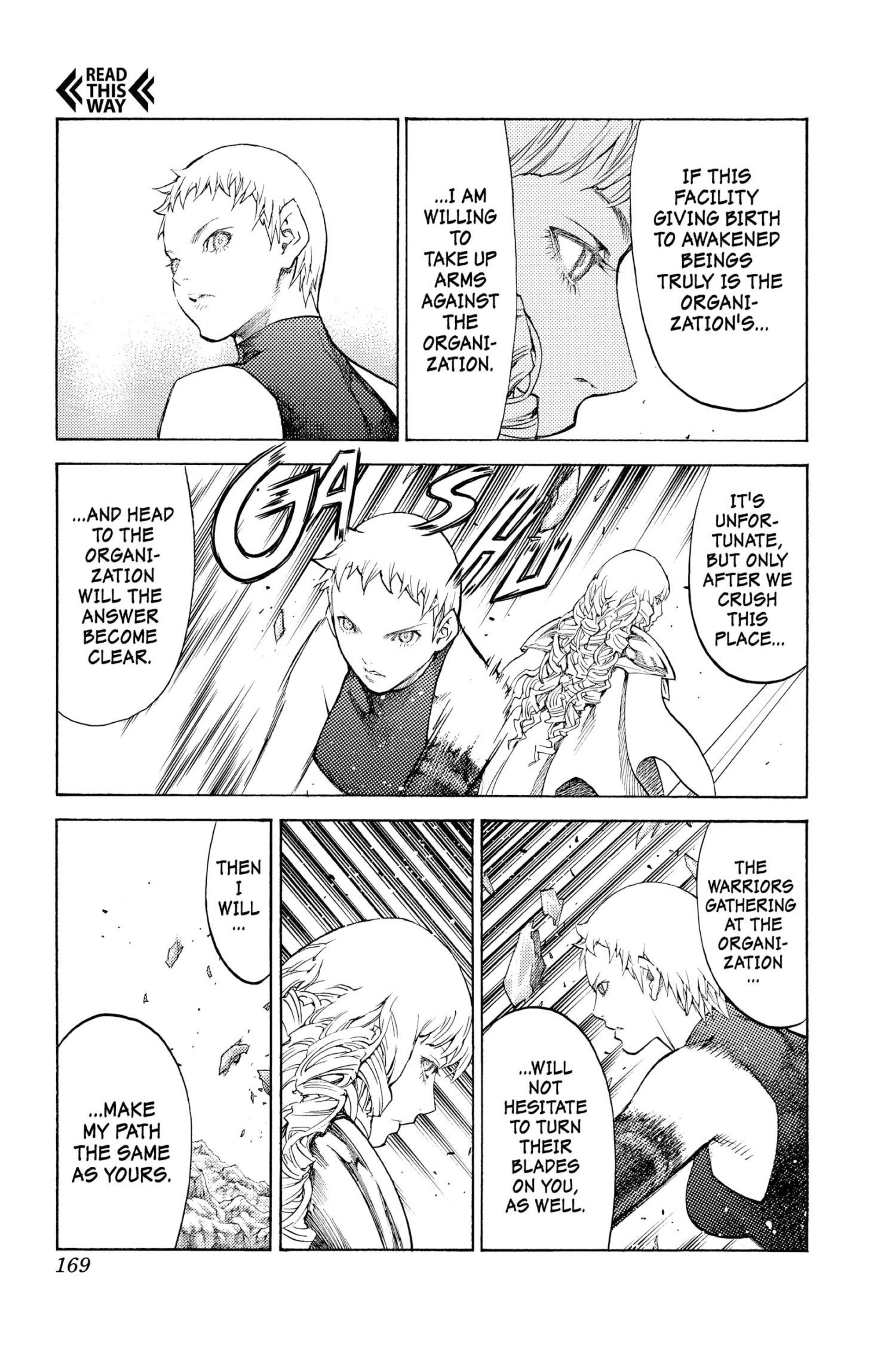 Read online Claymore comic -  Issue #20 - 160