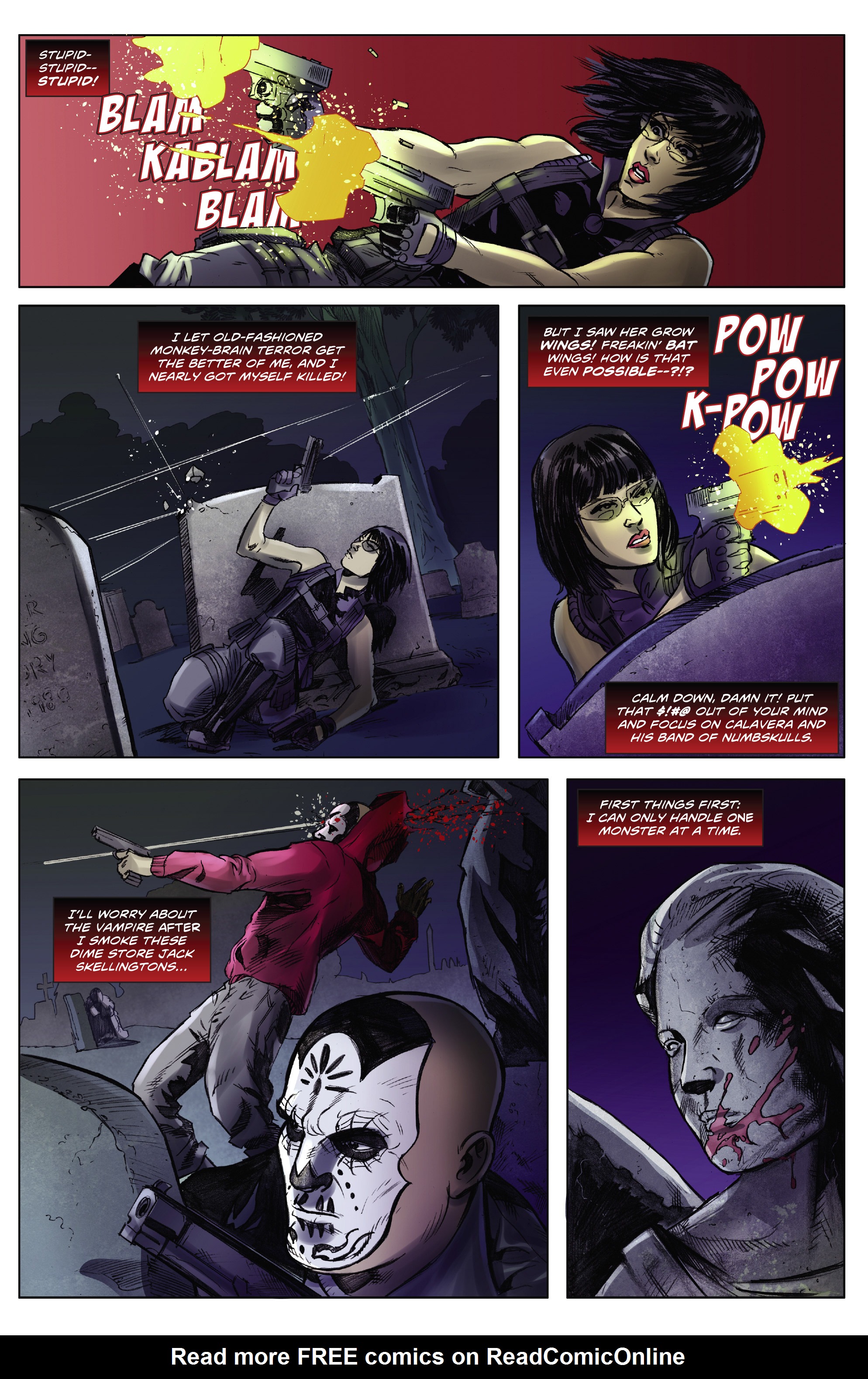 Read online Swords of Sorrow: Vampirella & Jennifer Blood comic -  Issue #3 - 11