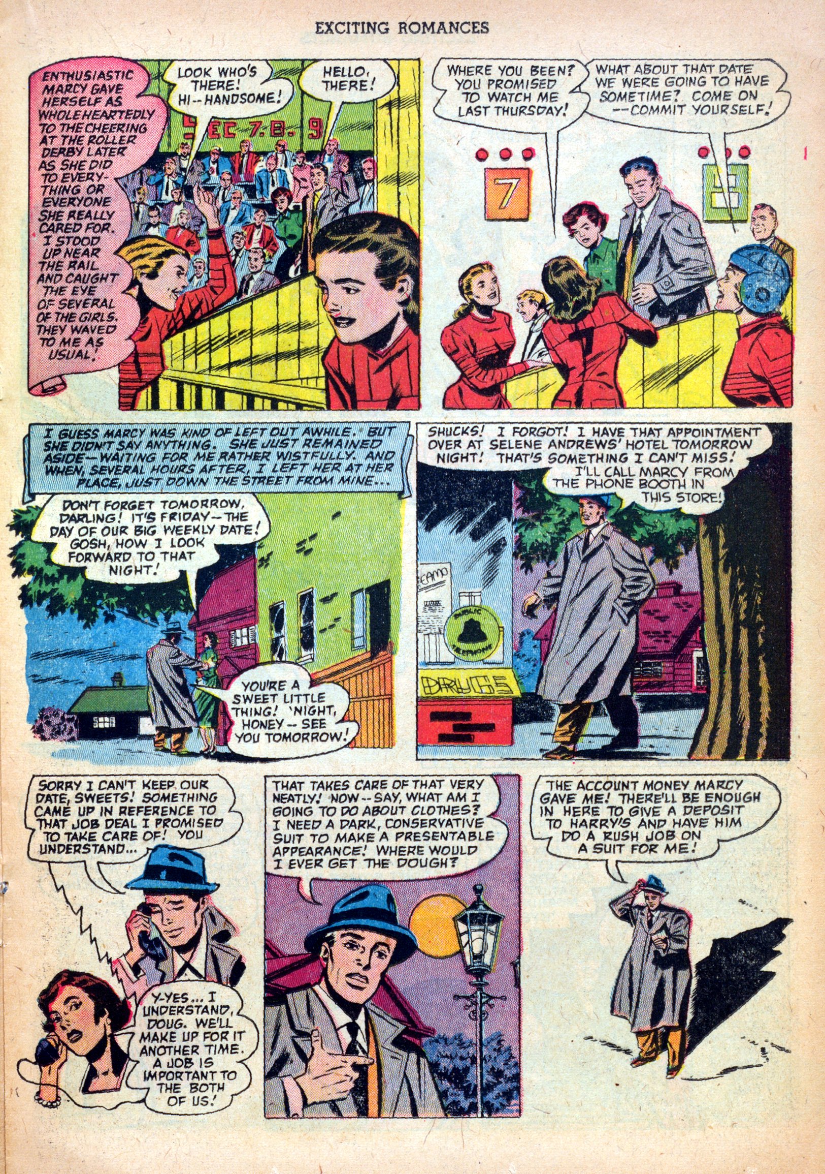 Read online Exciting Romances comic -  Issue #7 - 17