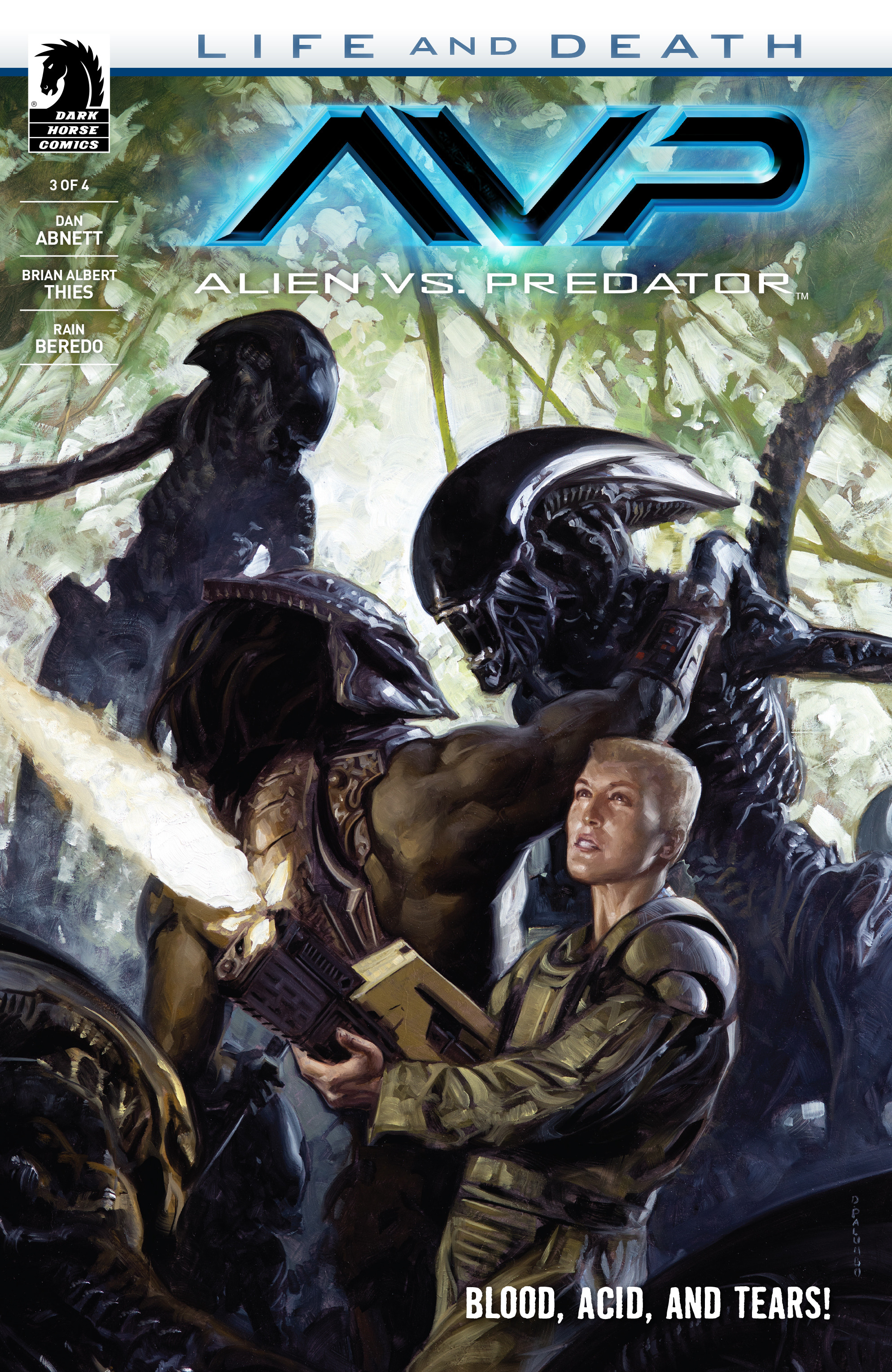 Read online Alien Vs. Predator: Life and Death comic -  Issue #3 - 1