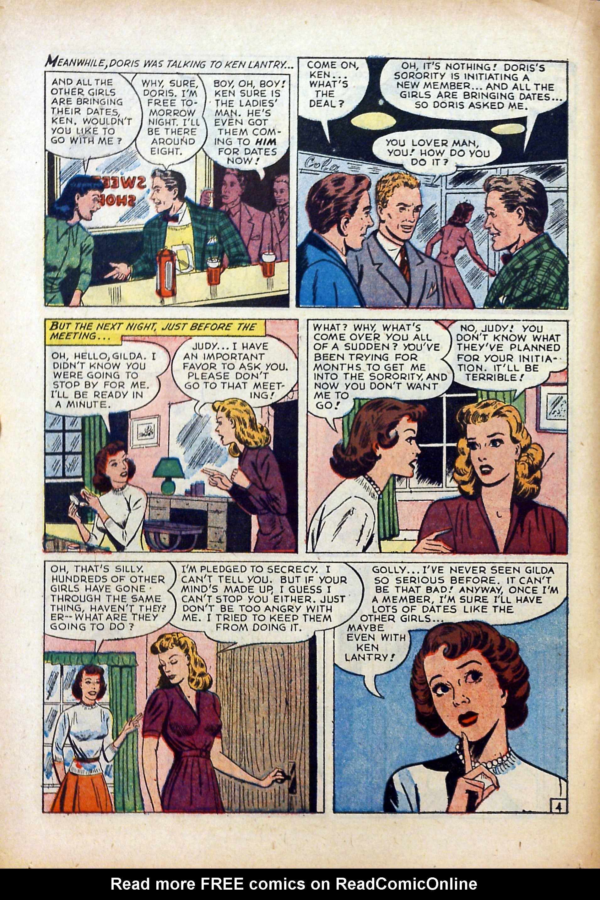 Read online Glamorous Romances comic -  Issue #79 - 14