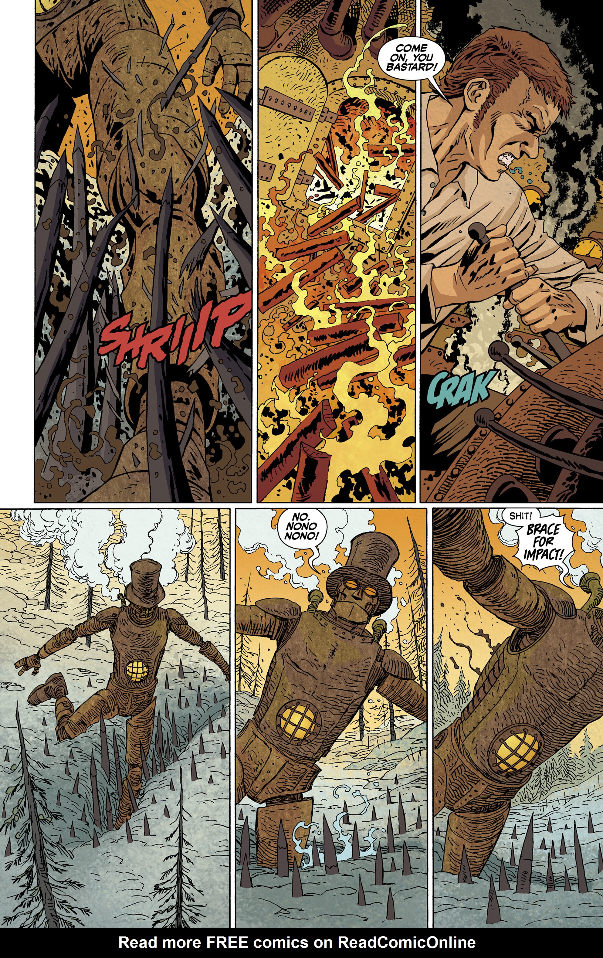 Read online The Steam Man comic -  Issue #3 - 5