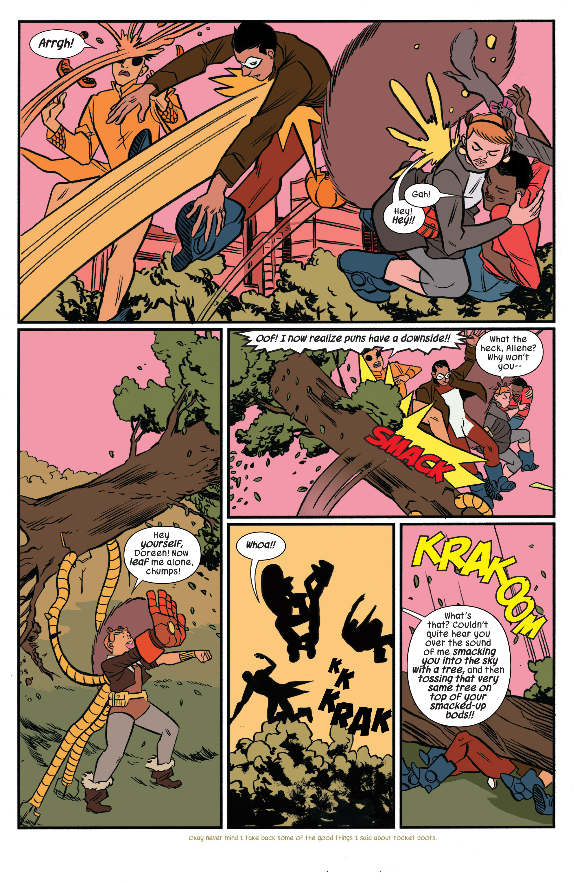 Read online The Unbeatable Squirrel Girl Beats Up the Marvel Universe comic -  Issue # TPB - 81