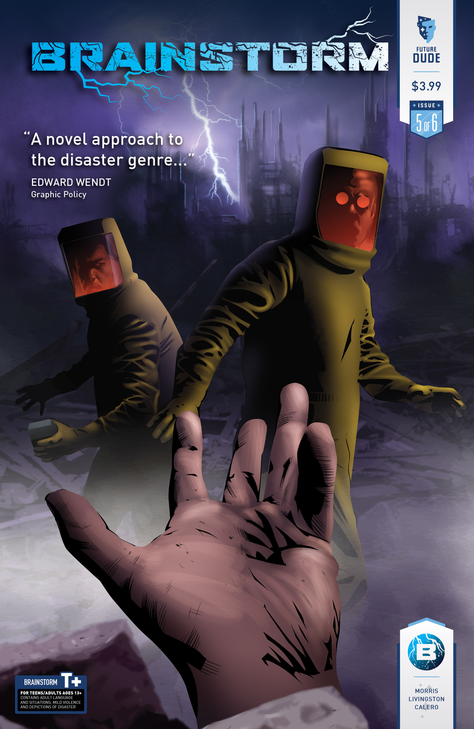 Read online Brainstorm comic -  Issue #5 - 1