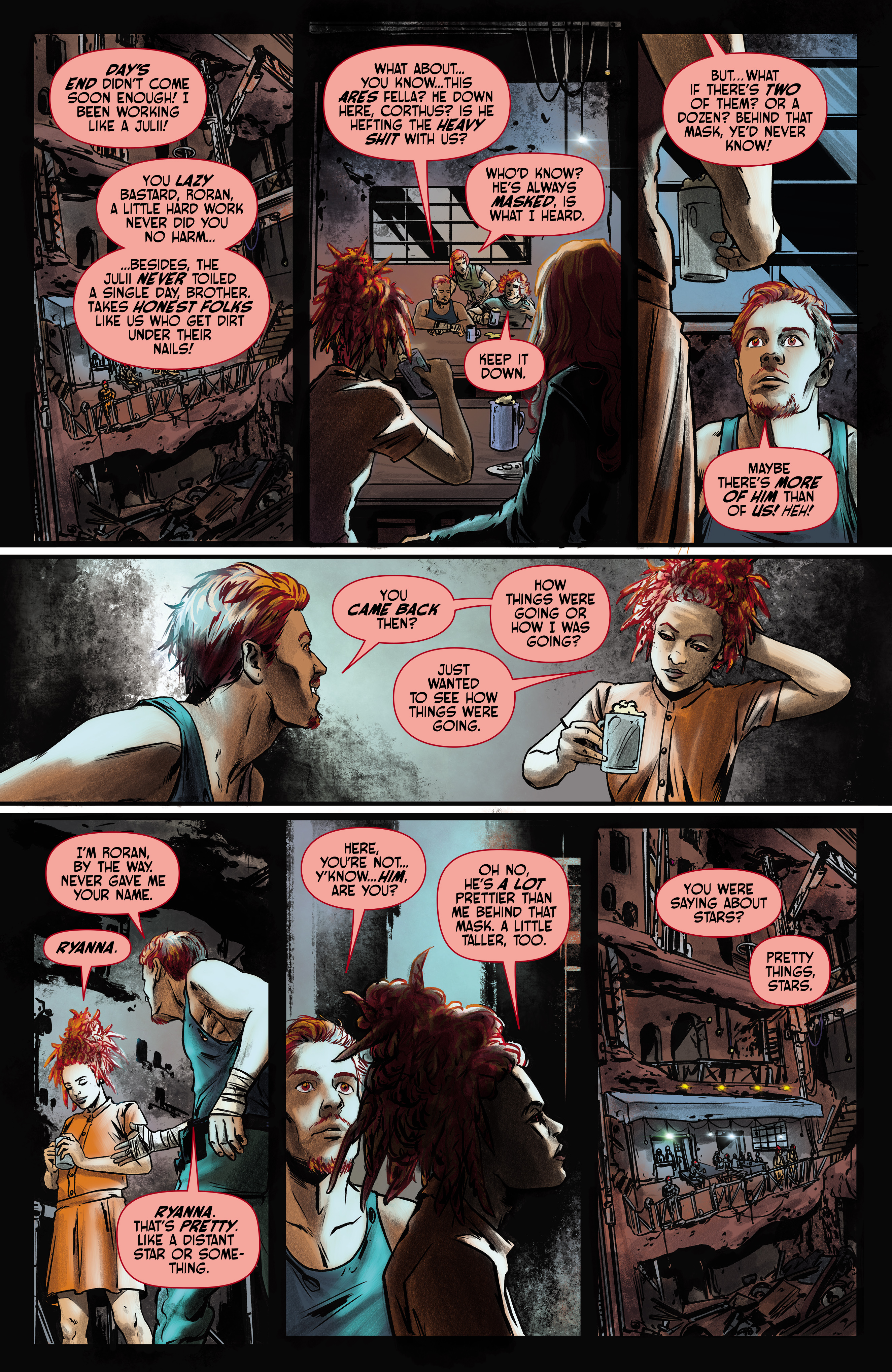 Read online Pierce Brown's Red Rising: Sons of Ares: Forbidden Song comic -  Issue # TPB - 61