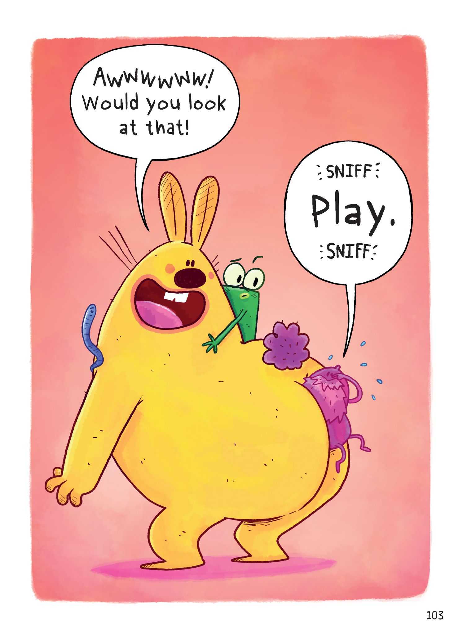 Read online Blue, Barry & Pancakes comic -  Issue # TPB 2 - 105