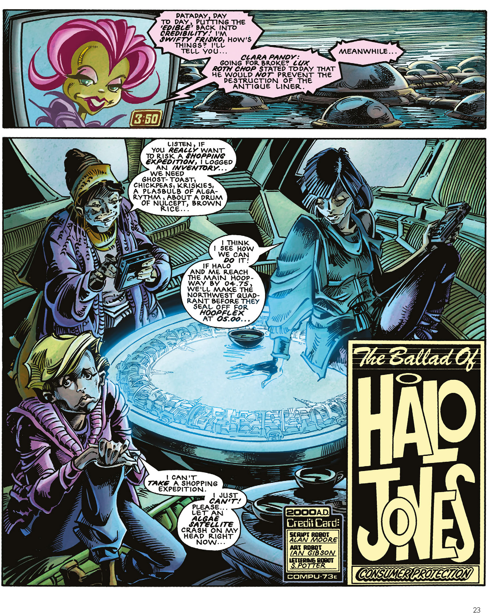 Read online The Ballad of Halo Jones: Full Colour Omnibus Edition comic -  Issue # TPB (Part 1) - 25
