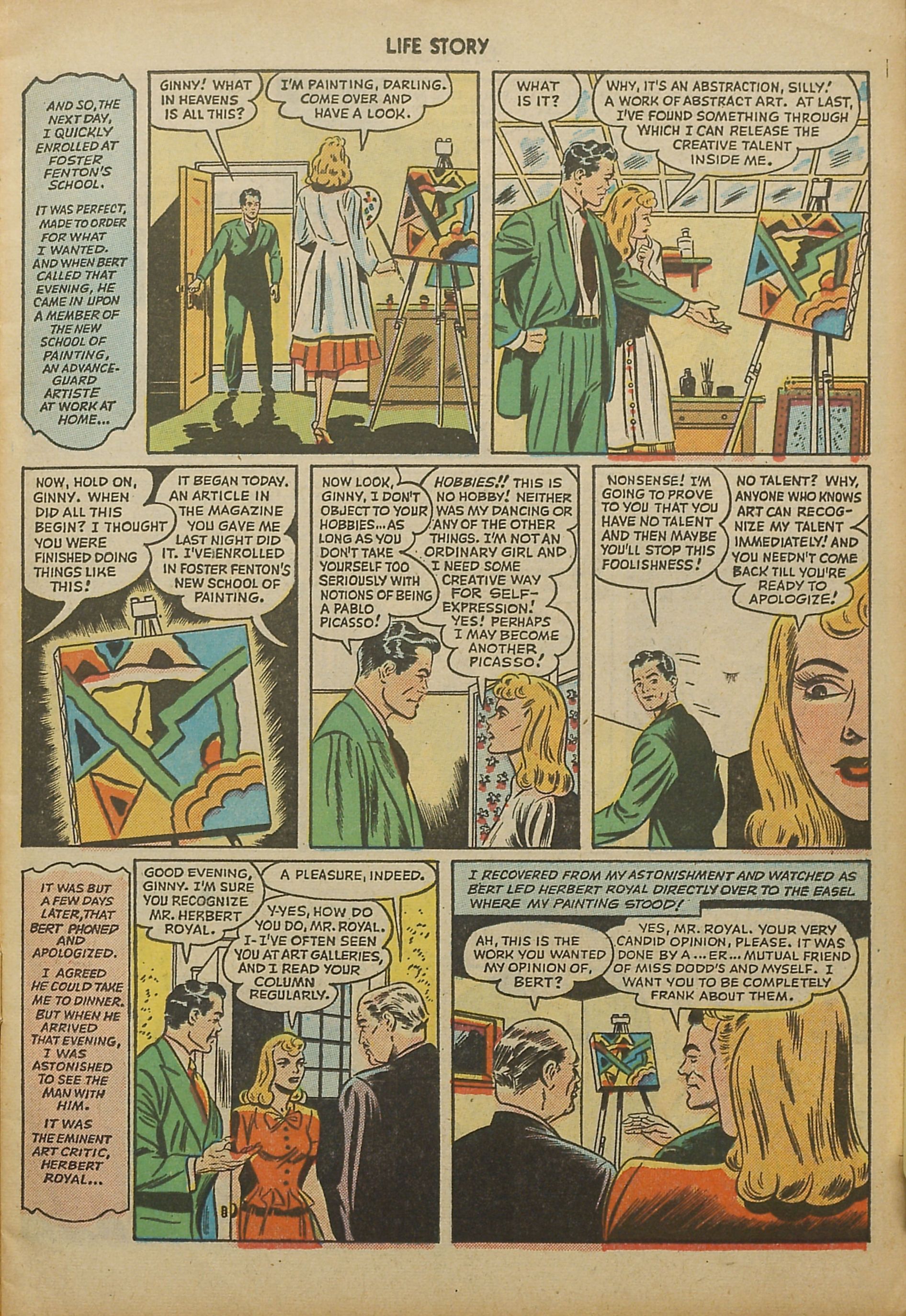 Read online Life Story comic -  Issue #4 - 11
