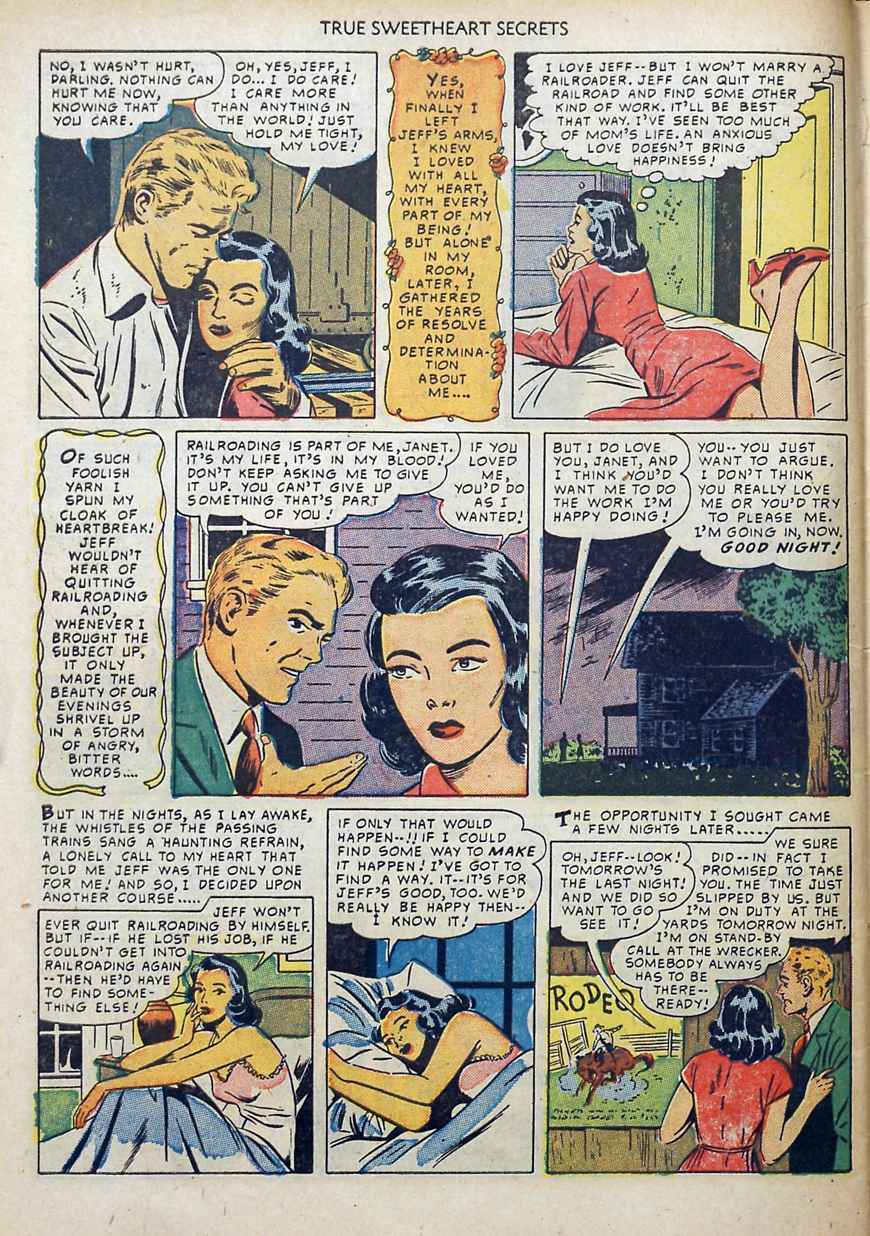 Read online True Sweetheart Secrets comic -  Issue #1 - 30
