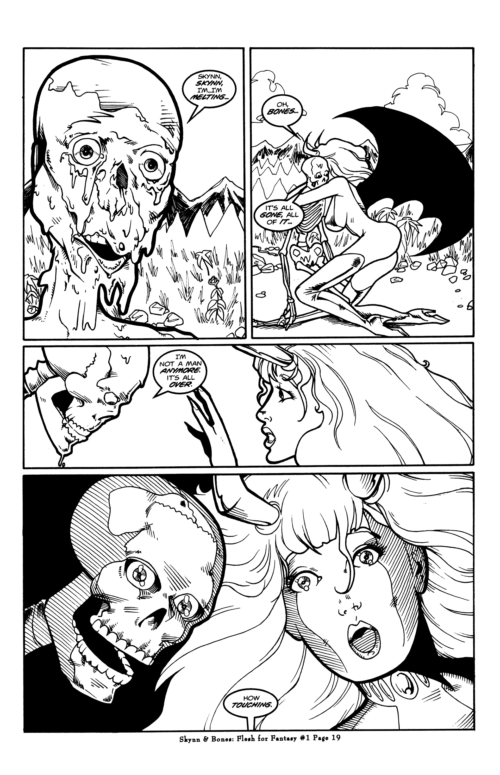 Read online Skynn & Bones: Flesh for Fantasy comic -  Issue #1 - 20