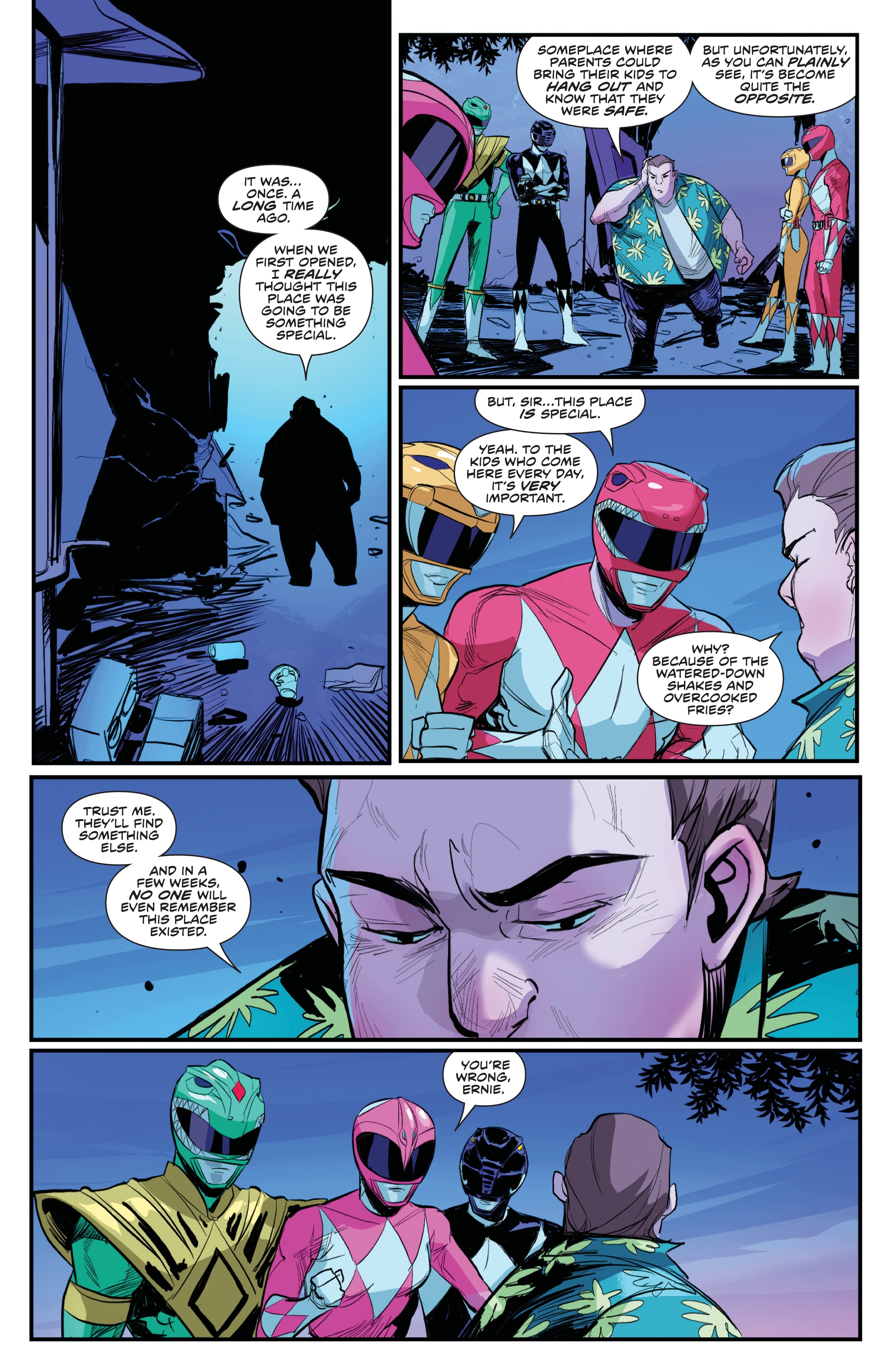 Read online Mighty Morphin Power Rangers 30th Anniversary Special comic -  Issue # Full - 8