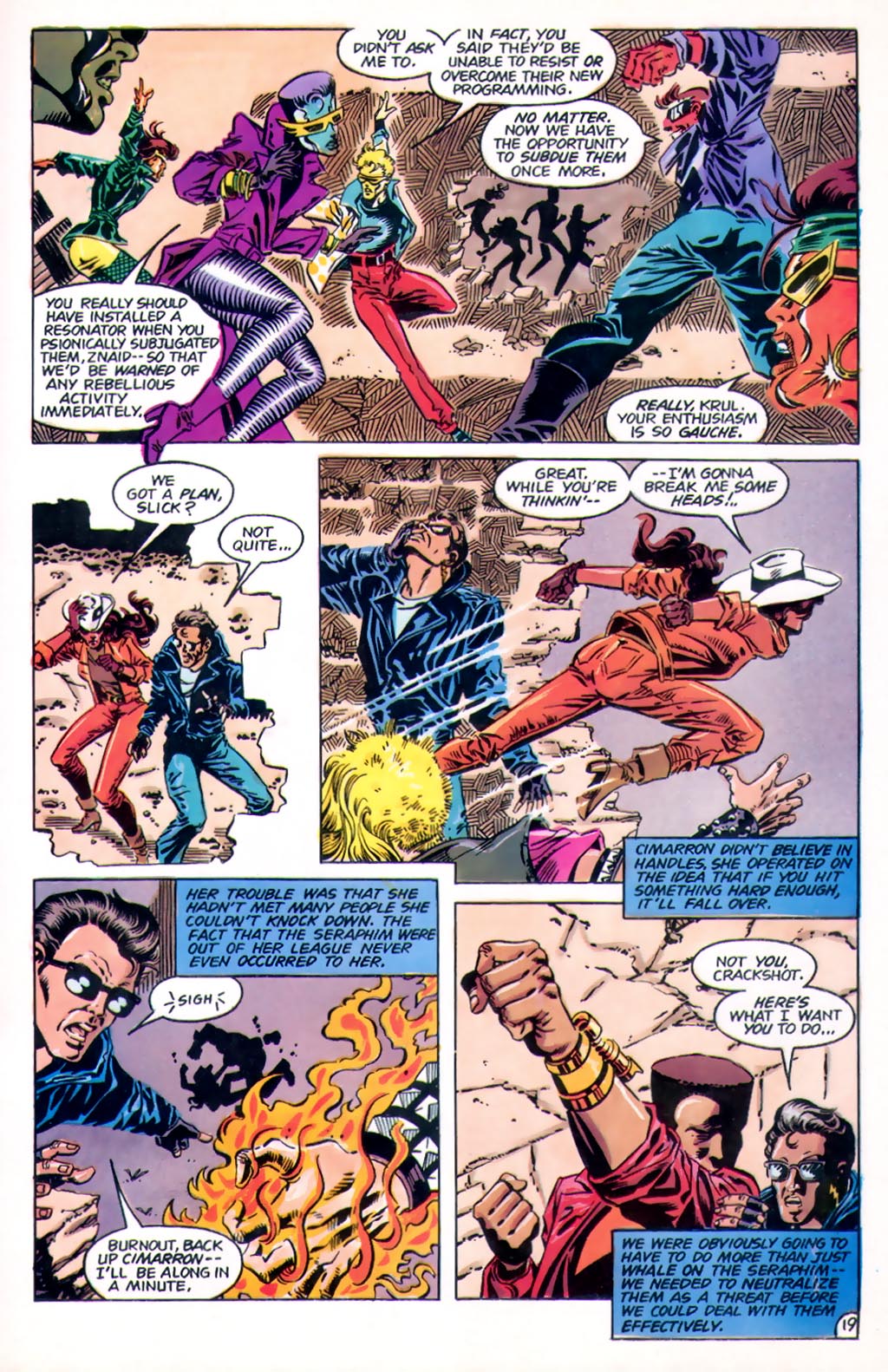 Read online Total Eclipse: The Seraphim Objective comic -  Issue # Full - 21