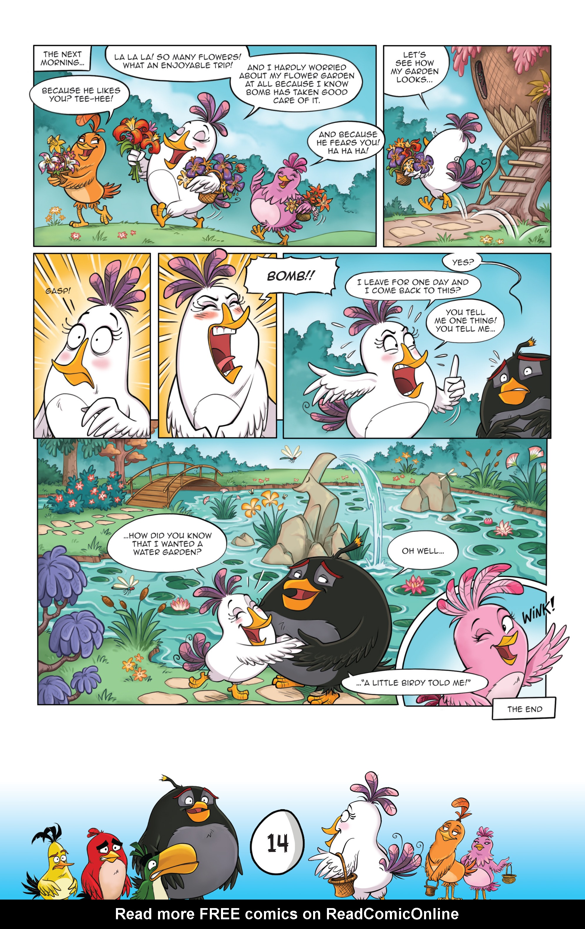 Read online Angry Birds: Flight School comic -  Issue #1 - 16
