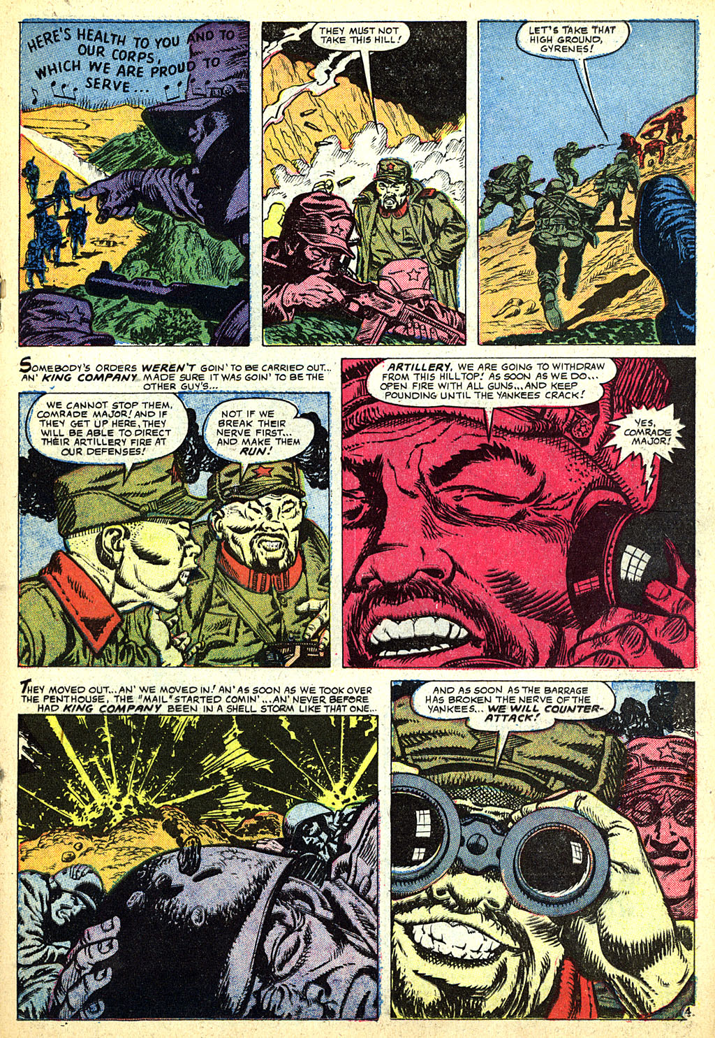 Read online Marines in Action comic -  Issue #14 - 19