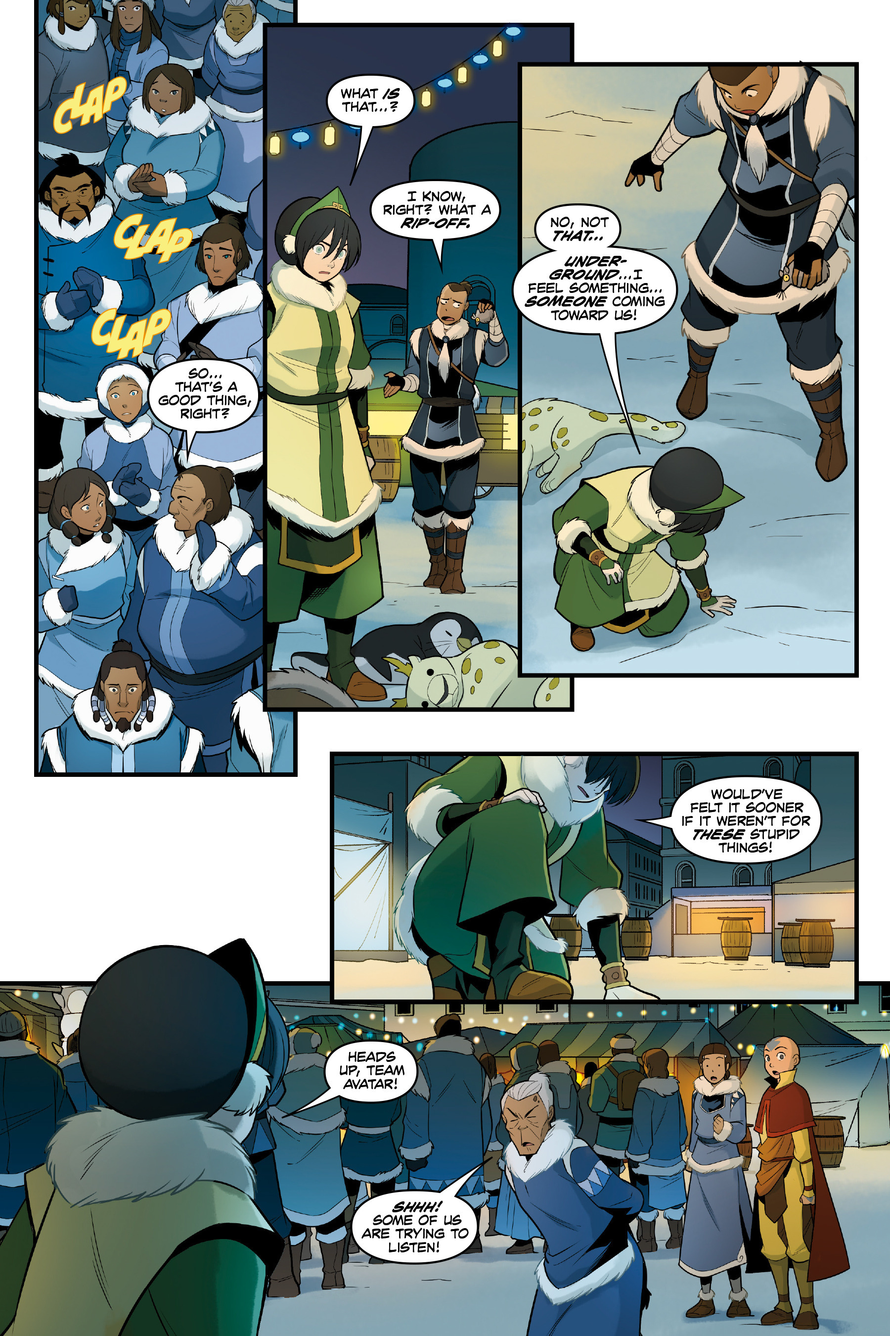 Read online Nickelodeon Avatar: The Last Airbender - North and South comic -  Issue #2 - 35
