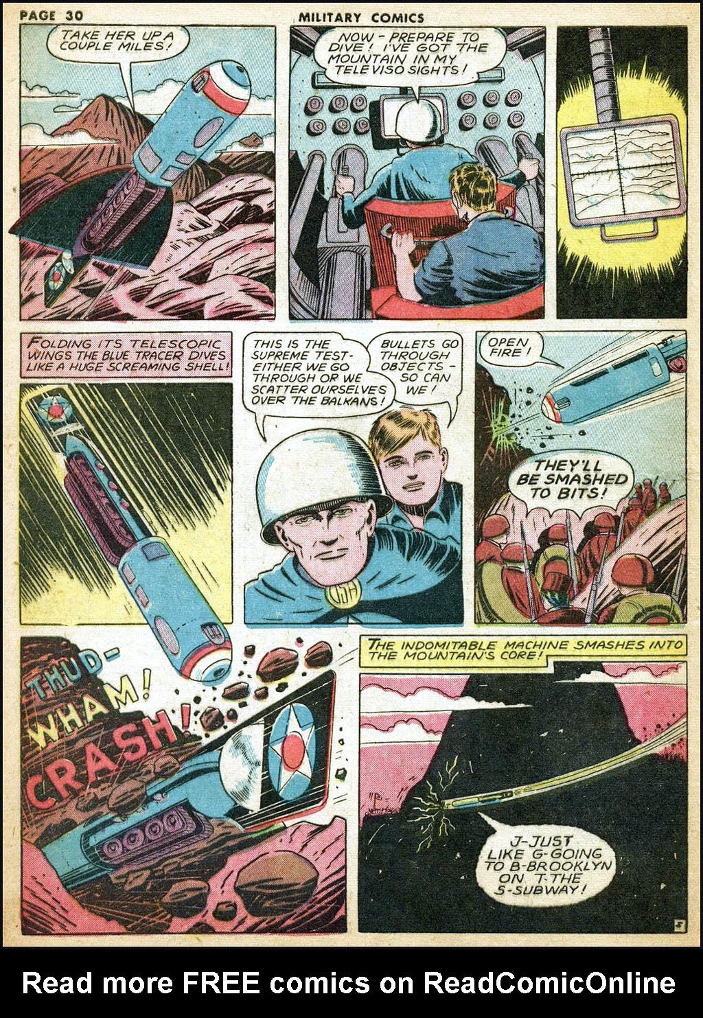 Read online Military Comics comic -  Issue #14 - 32
