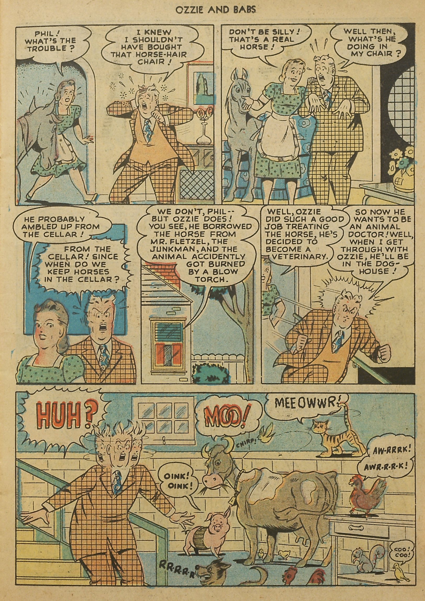 Read online Ozzie And Babs comic -  Issue #9 - 15