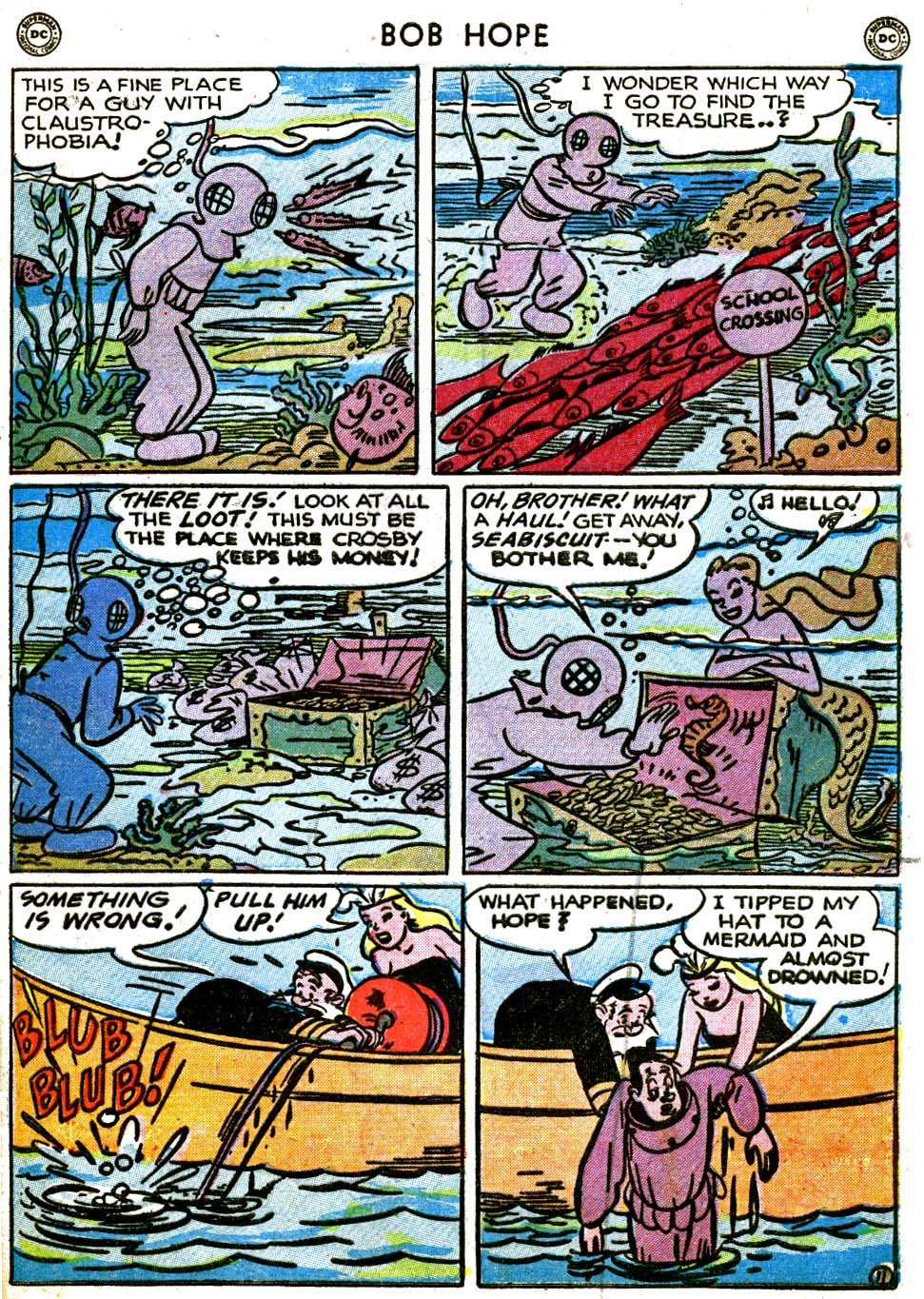 Read online The Adventures of Bob Hope comic -  Issue #2 - 43
