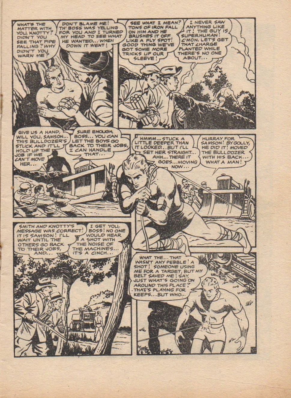 Read online Samson (1955) comic -  Issue #13 - 5
