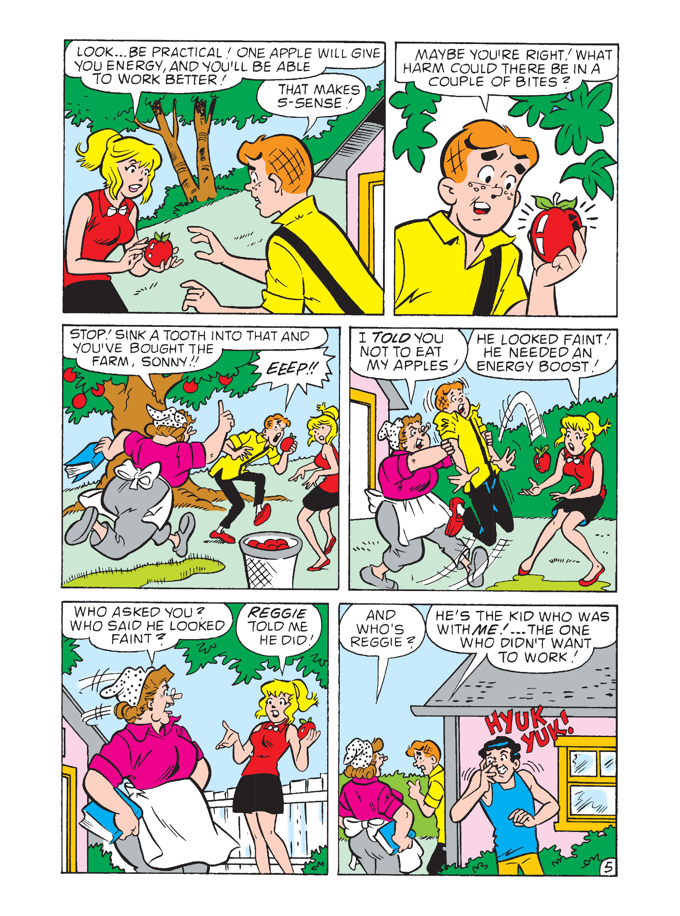 Read online Archie's Funhouse Double Digest comic -  Issue #8 - 115