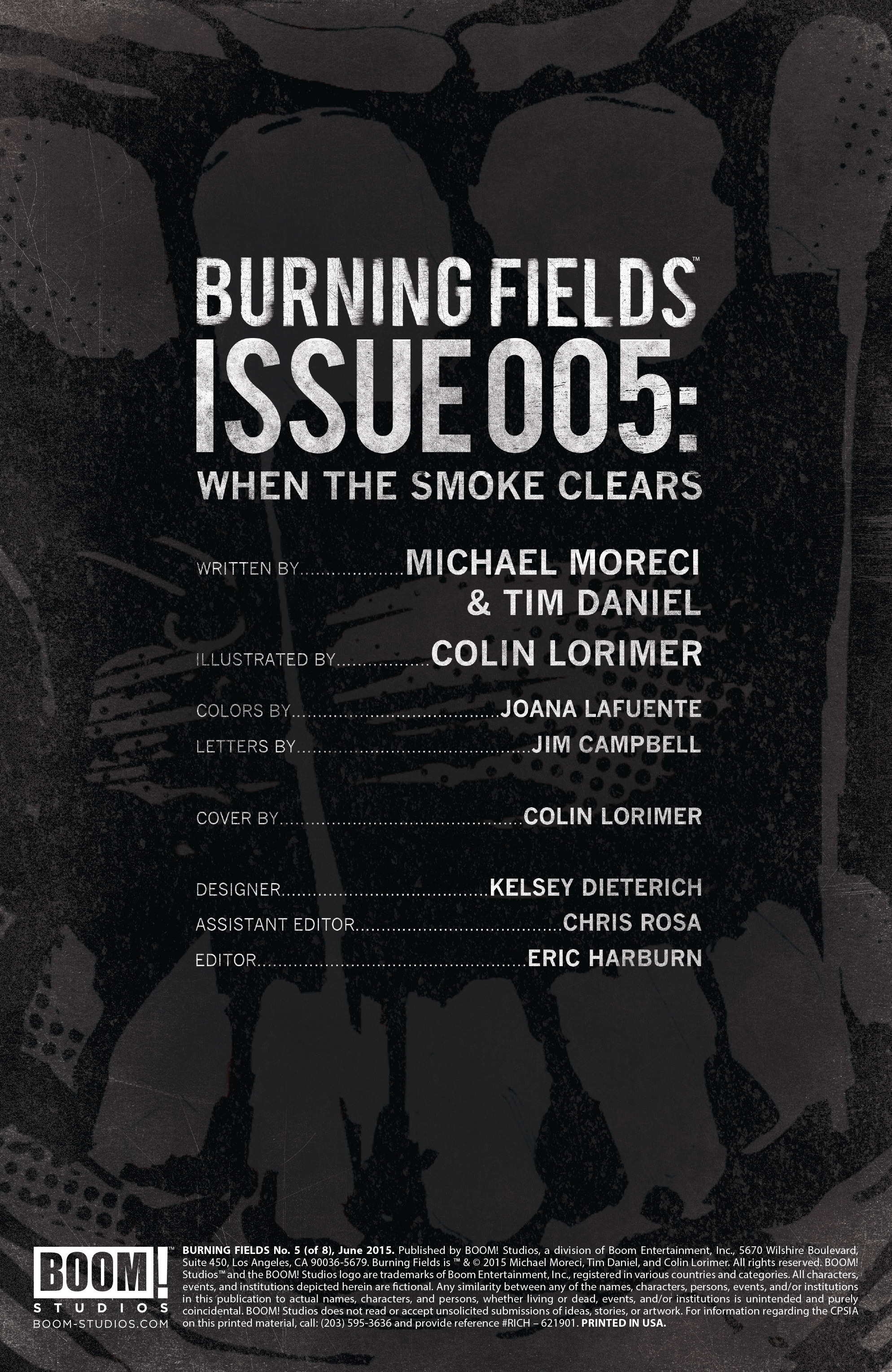 Read online Burning Fields comic -  Issue #5 - 2