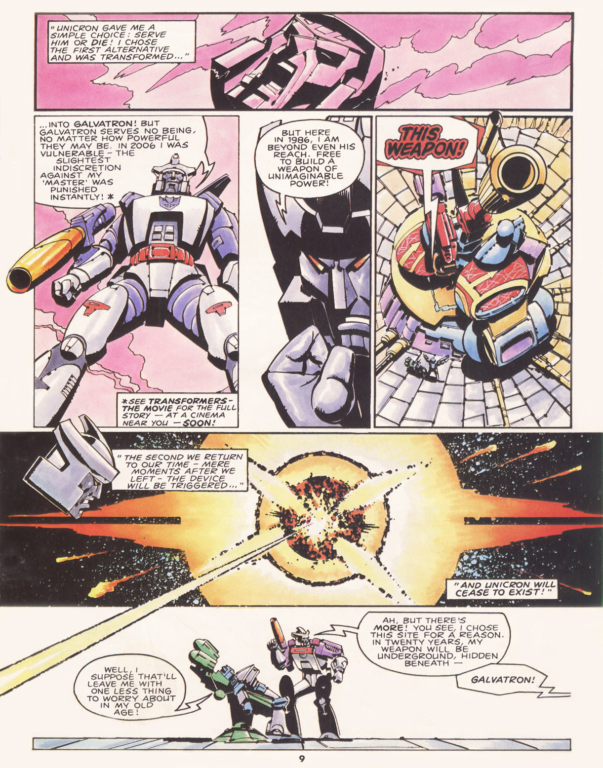 Read online The Transformers (UK) comic -  Issue #84 - 9