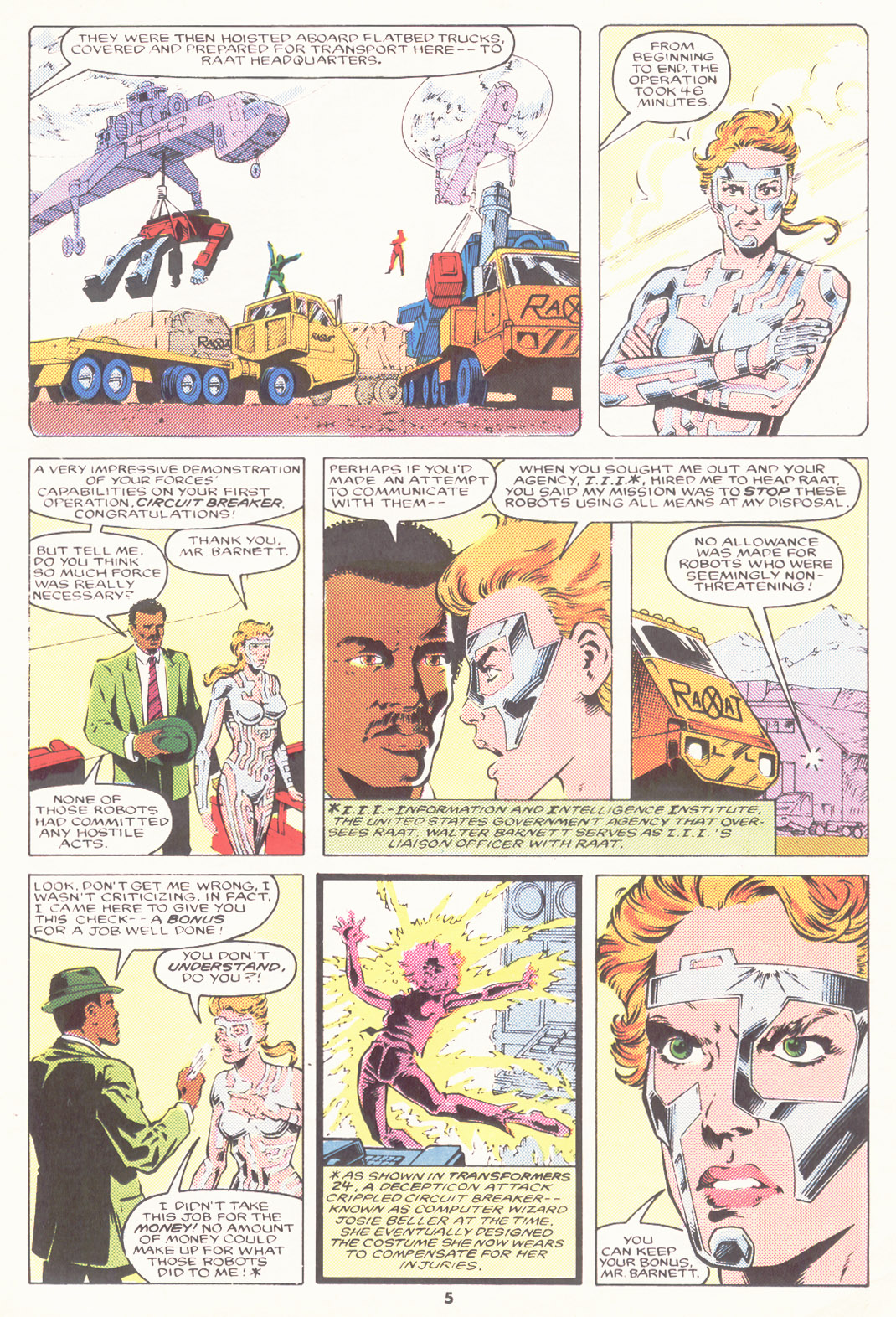 Read online The Transformers (UK) comic -  Issue #91 - 5