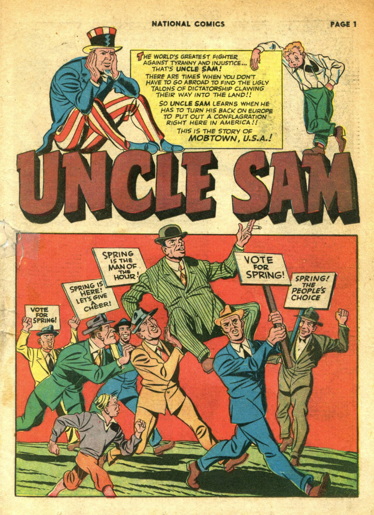 Read online National Comics comic -  Issue #33 - 3