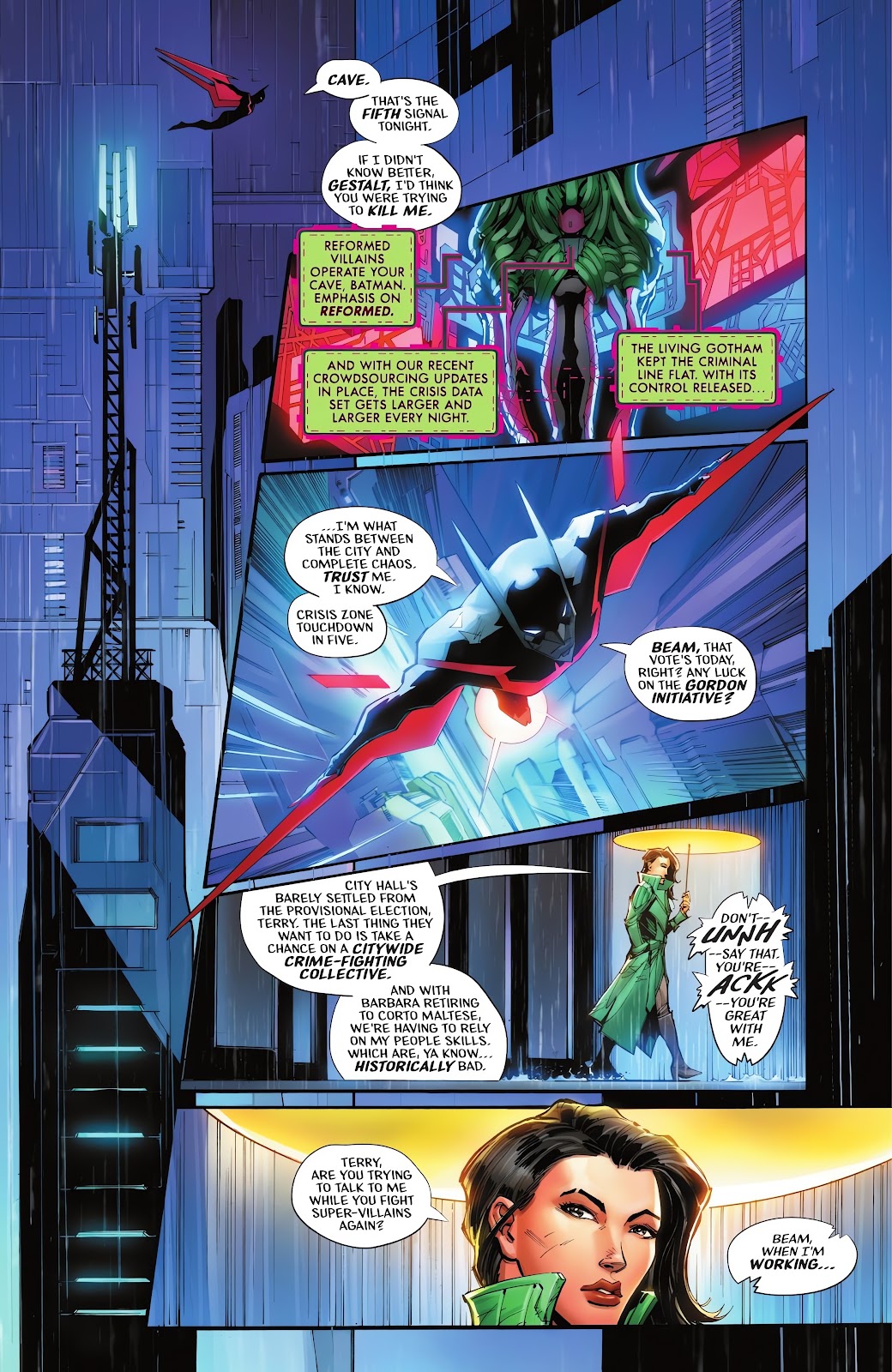 Batman Beyond: Neo-Gothic issue 1 - Page 7