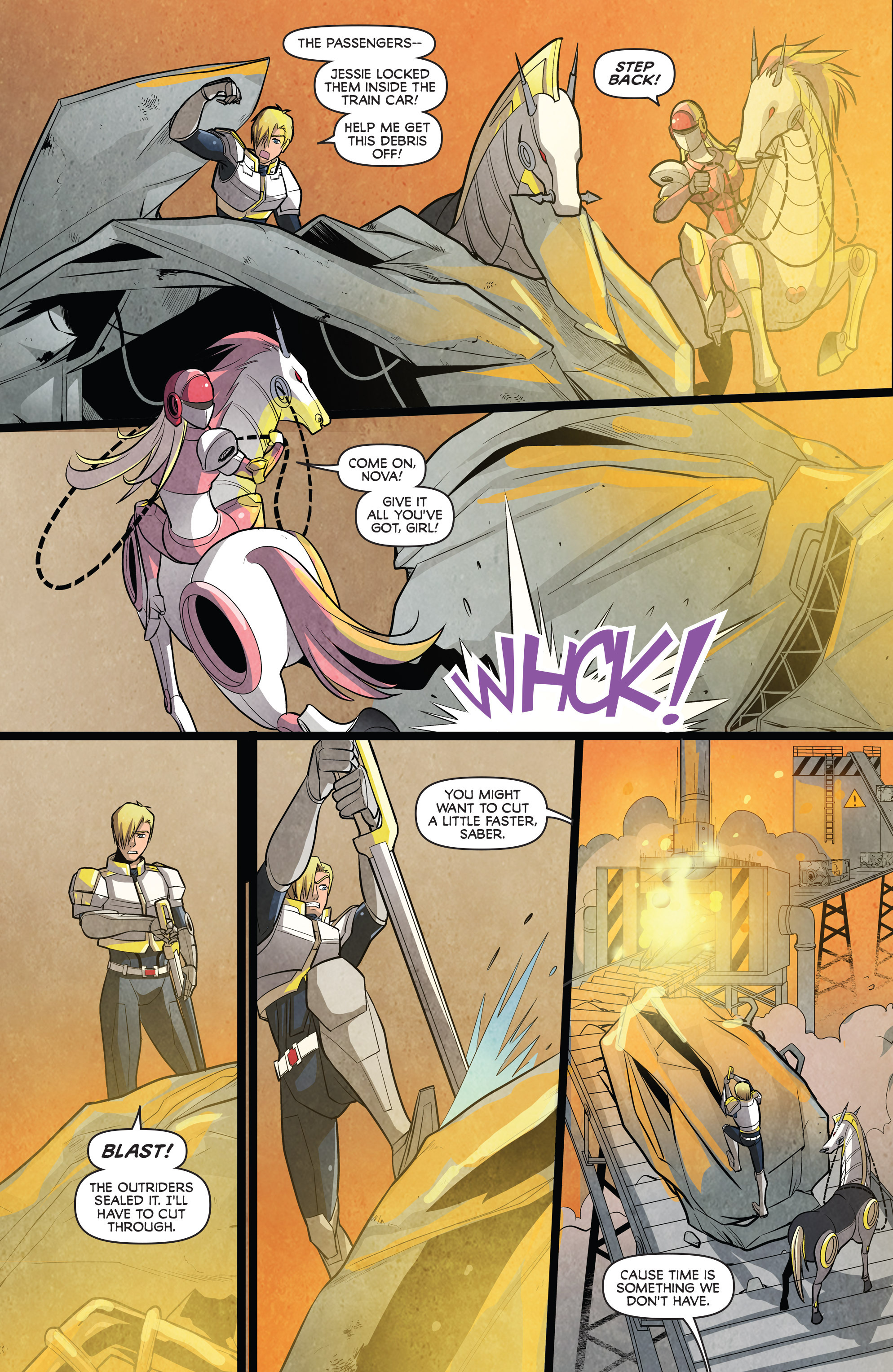 Read online Saber Rider and the Star Sheriffs comic -  Issue #2 - 5