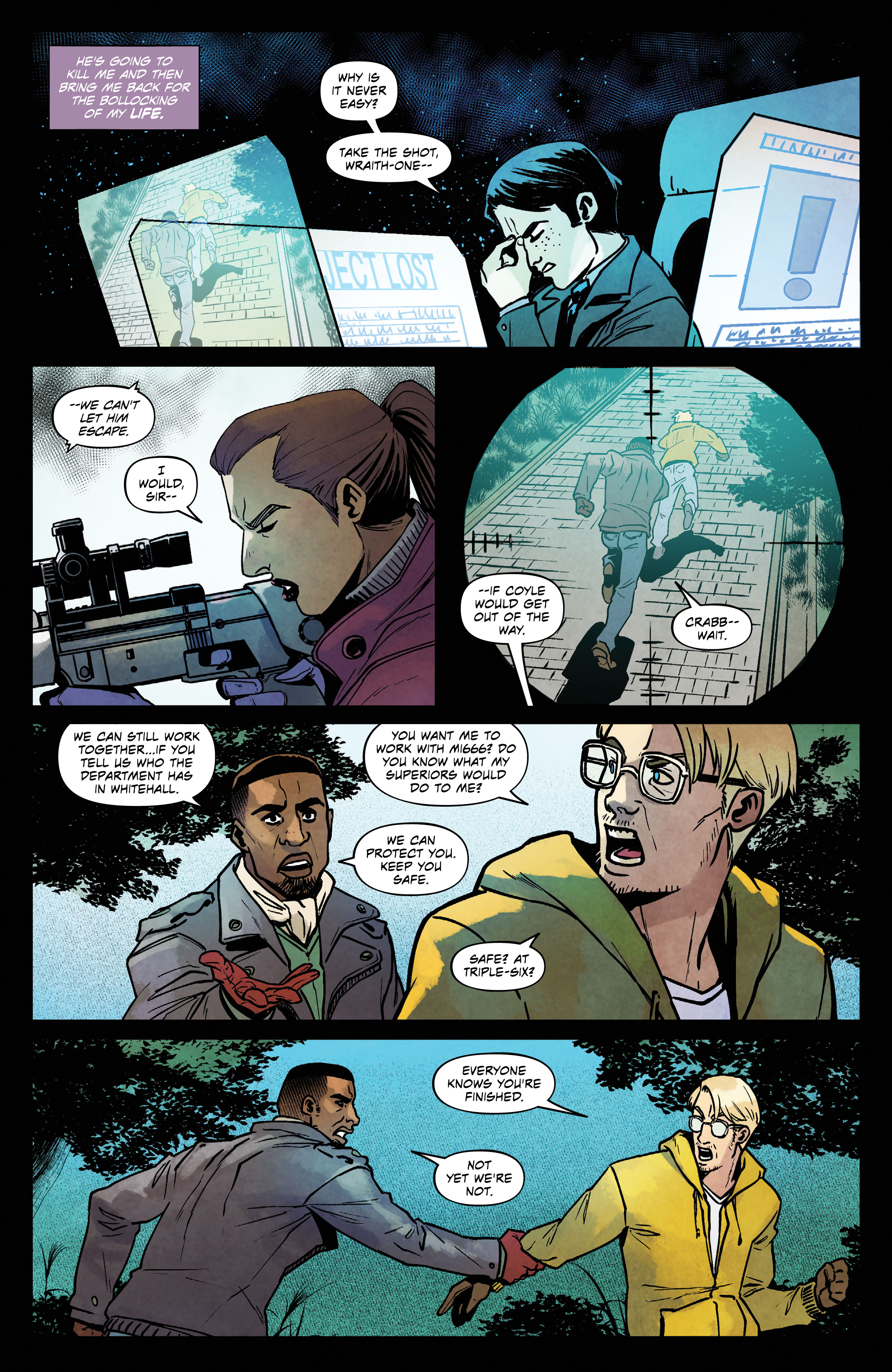 Read online Shadow Service comic -  Issue #11 - 16
