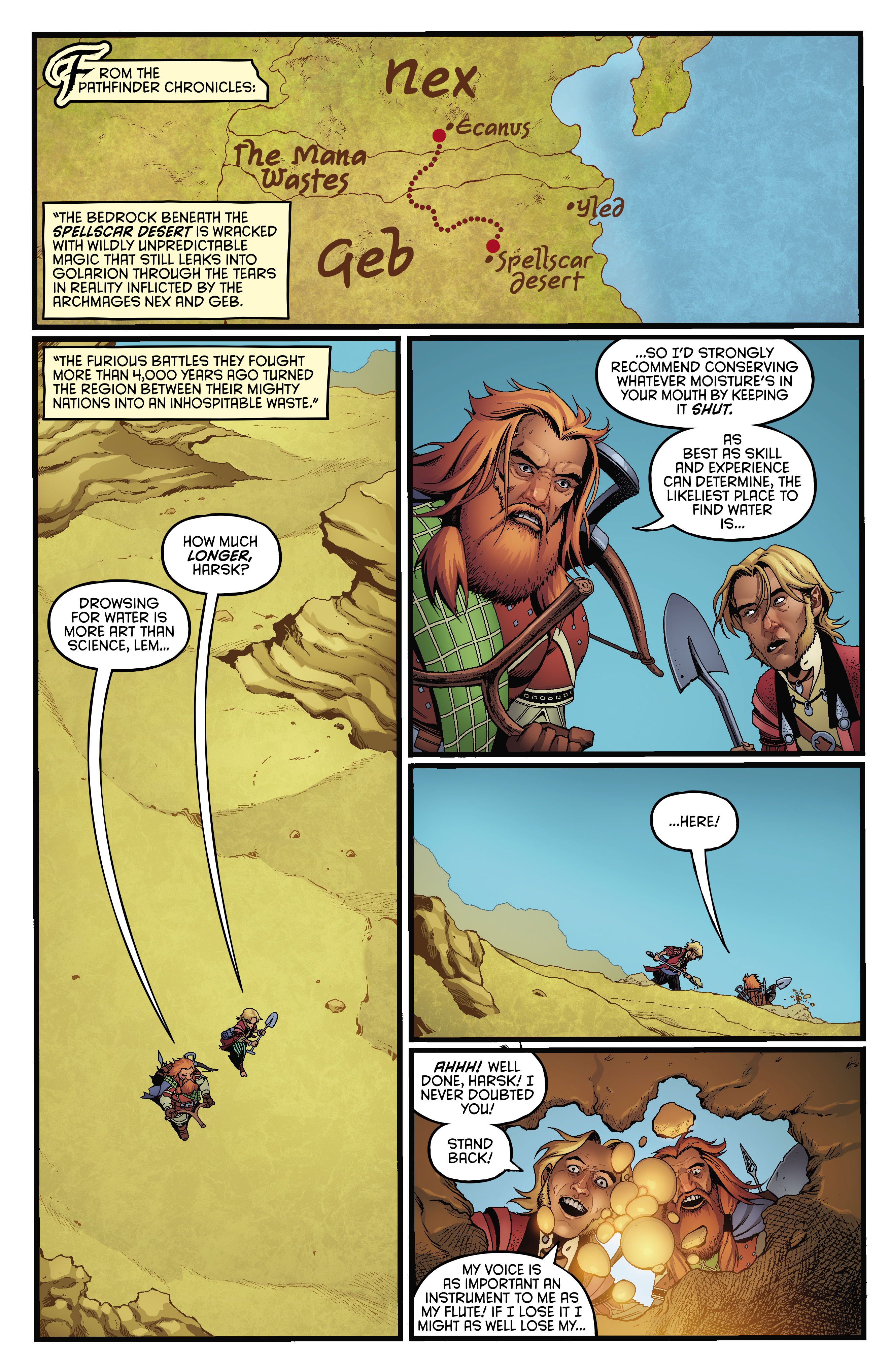 Read online Pathfinder: Wake the Dead comic -  Issue #3 - 5