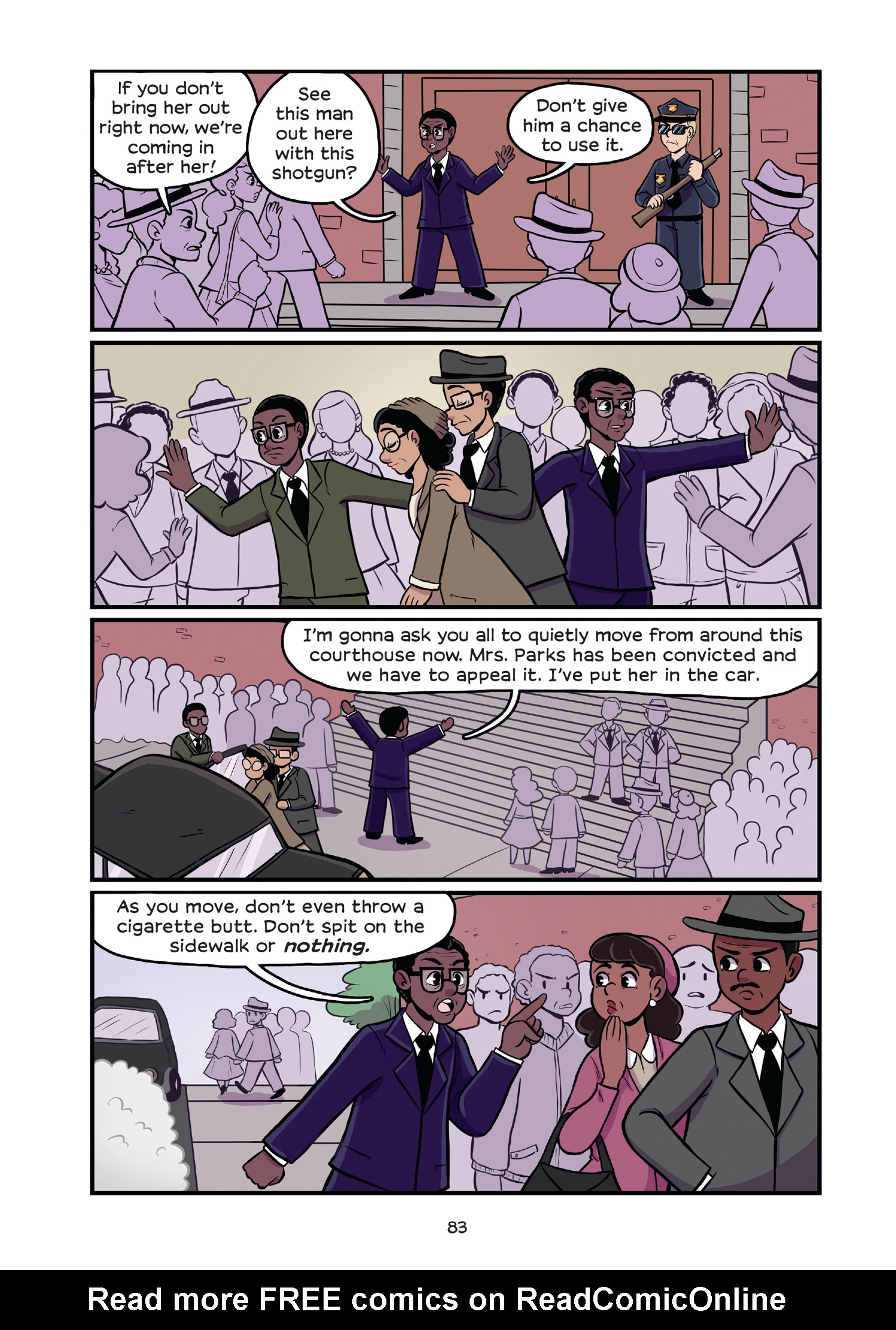 Read online History Comics comic -  Issue # Rosa Parks & Claudette Colvin - Civil Rights Heroes - 88
