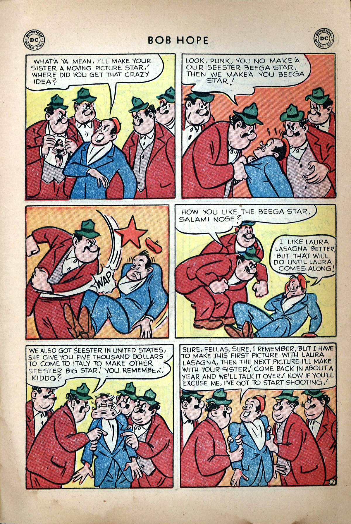 Read online The Adventures of Bob Hope comic -  Issue #23 - 17