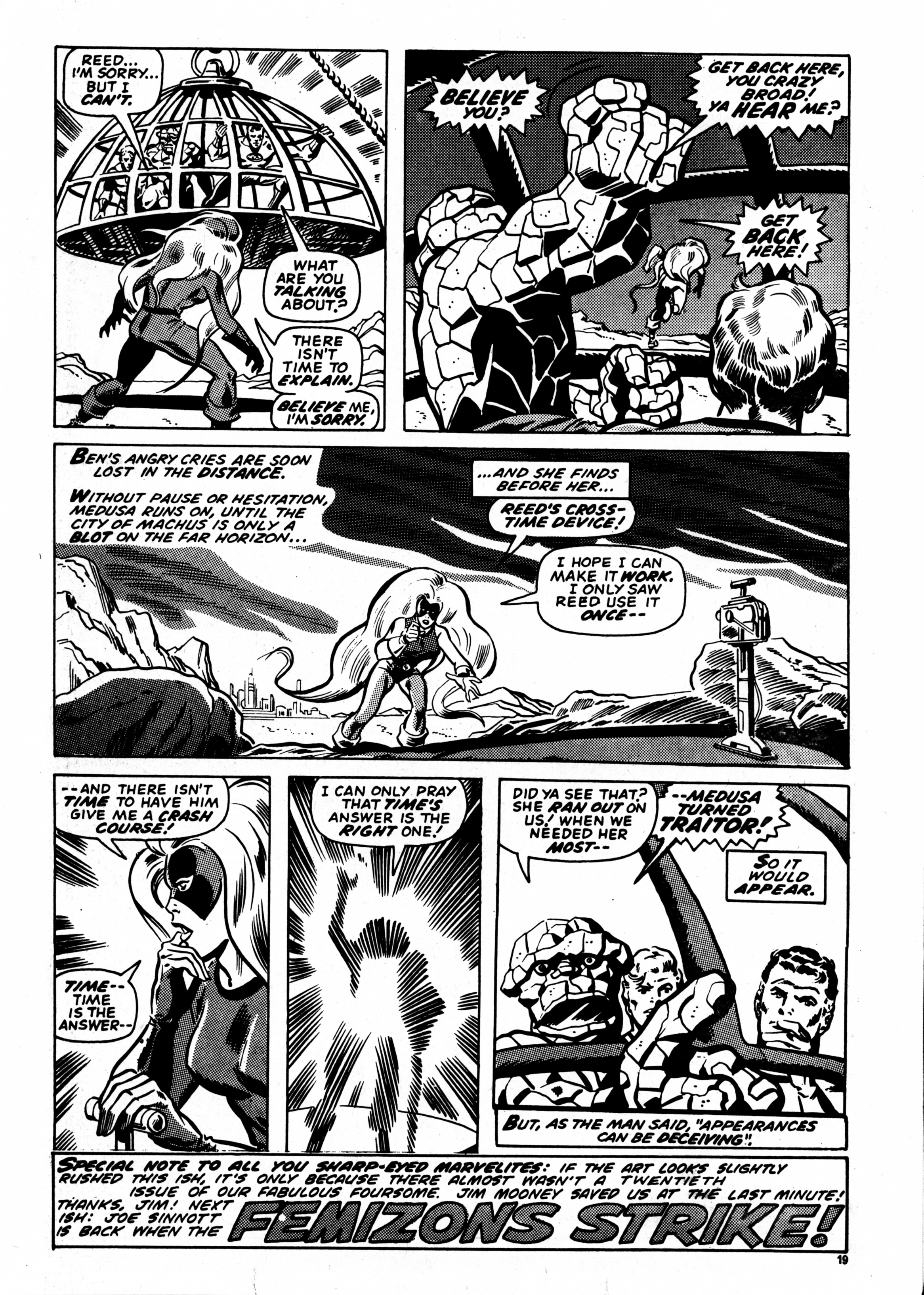 Read online Fantastic Four (1982) comic -  Issue #20 - 19