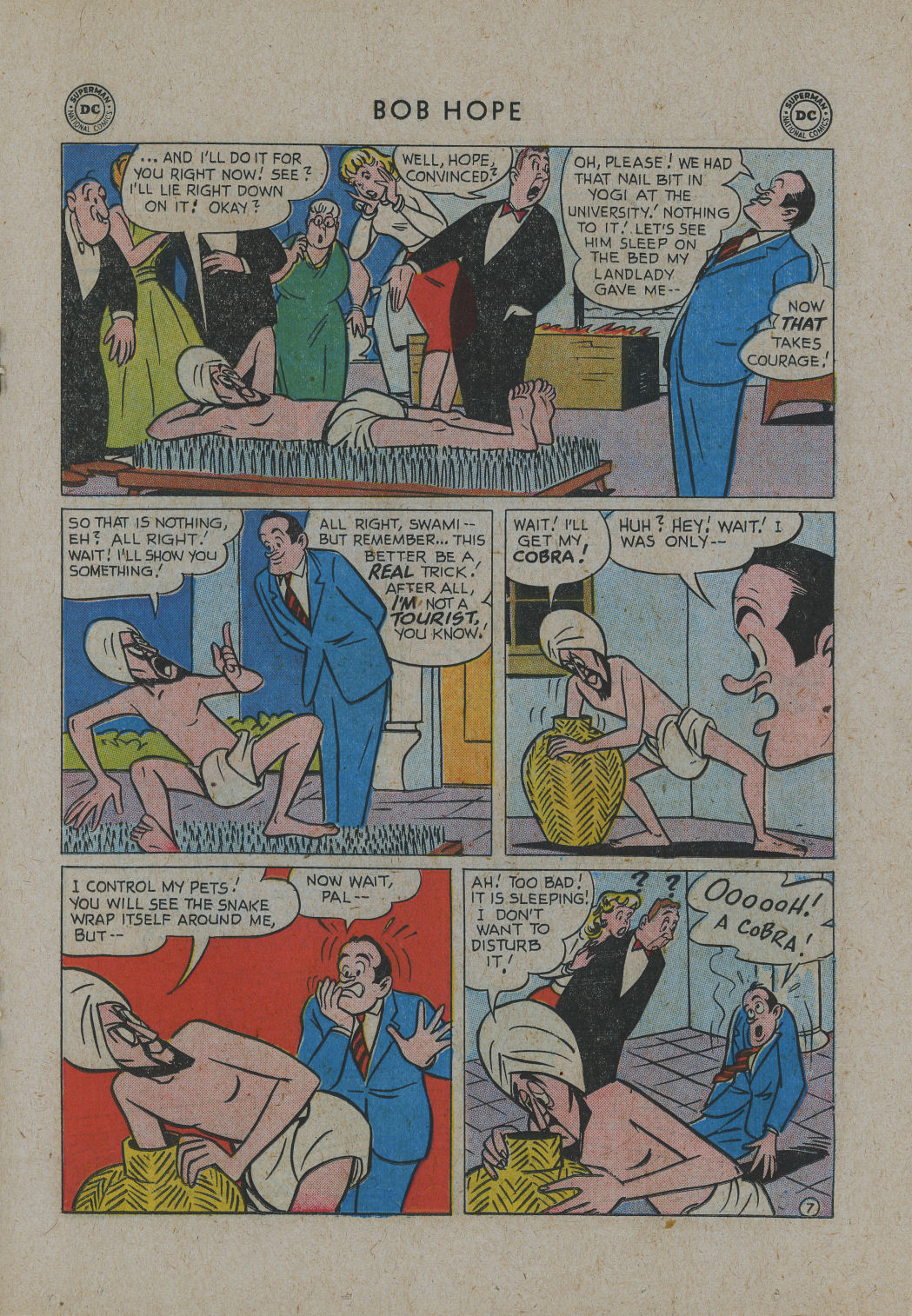 Read online The Adventures of Bob Hope comic -  Issue #52 - 19