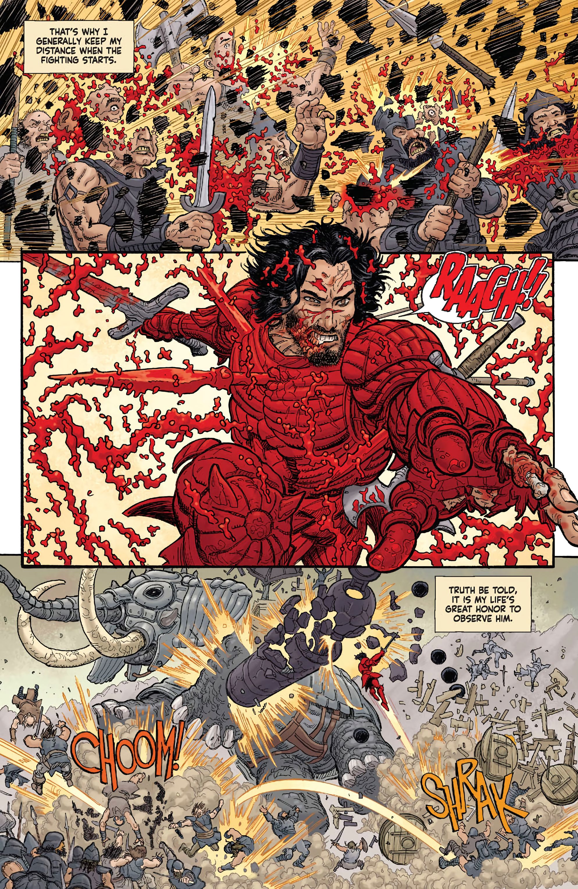 Read online BRZRKR: Poetry of Madness comic -  Issue # Full - 15